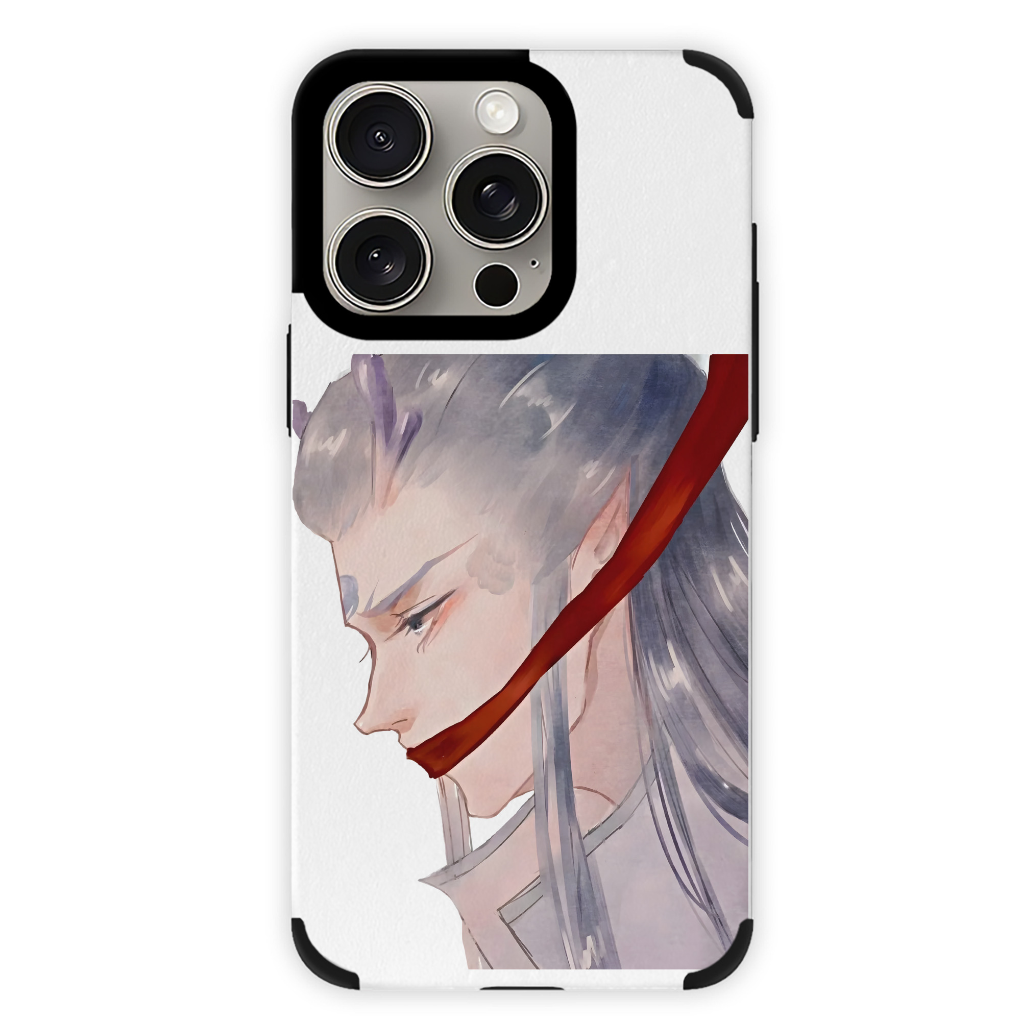（画像用） Ne Zha 2 ナタ 魔童の大暴れ 【iPhone15ProMax対応】 PUレザー スマホケース 耐衝撃＆黄変防止