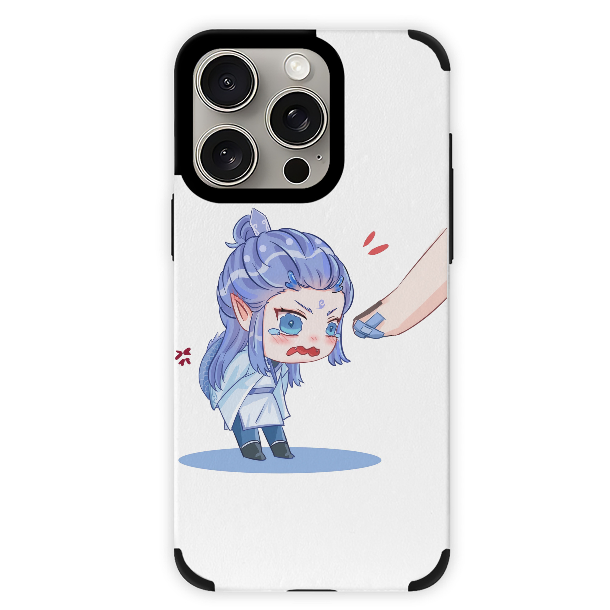 （画像用） Ne Zha 2 ナタ 魔童の大暴れ 【iPhone15ProMax対応】 PUレザー スマホケース 耐衝撃＆黄変防止