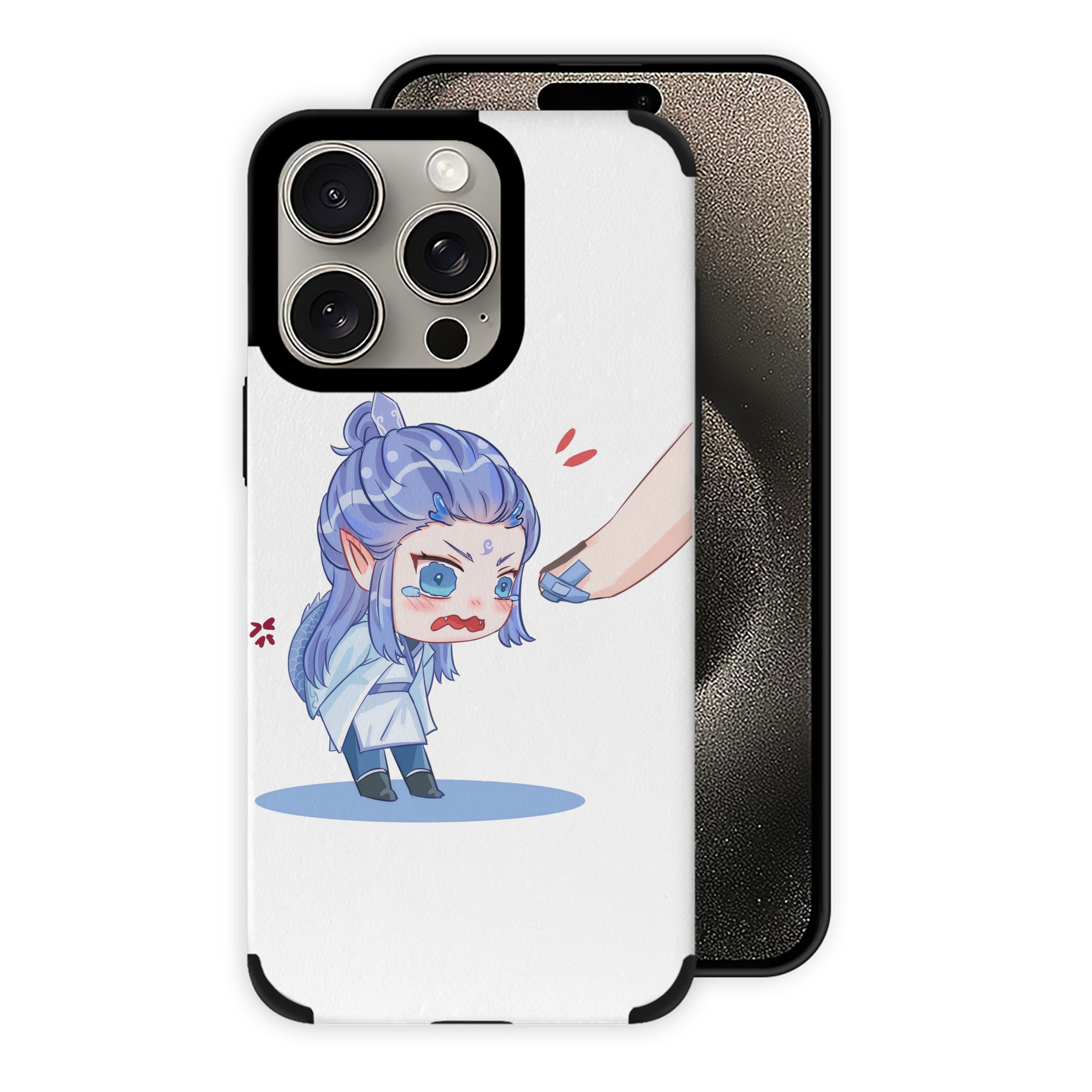 （画像用） Ne Zha 2 ナタ 魔童の大暴れ 【iPhone15ProMax対応】 PUレザー スマホケース 耐衝撃＆黄変防止