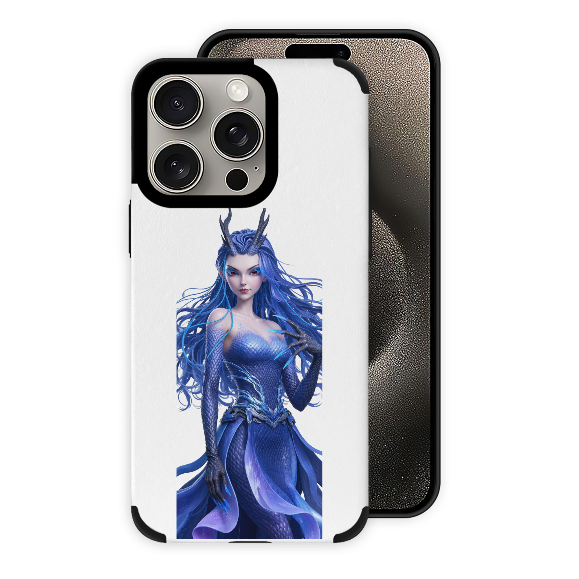 （画像用） Ne Zha 2 ナタ 魔童の大暴れ 【iPhone15ProMax対応】 PUレザー スマホケース 耐衝撃＆黄変防止
