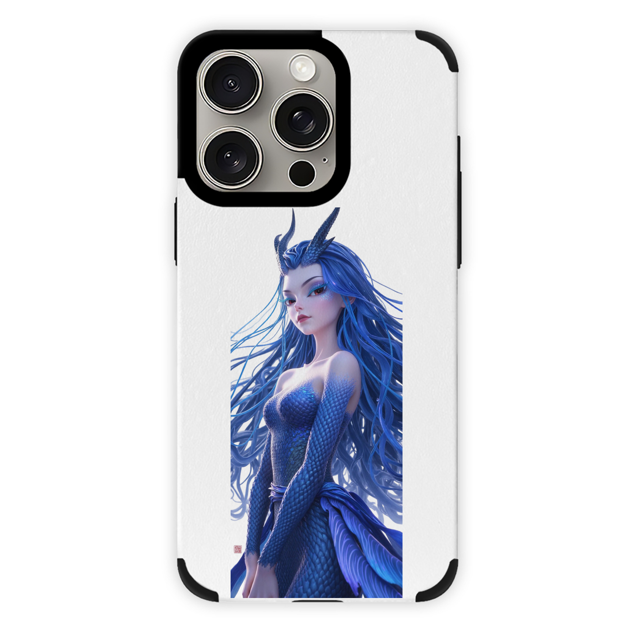 （画像用） Ne Zha 2 ナタ 魔童の大暴れ 【iPhone15ProMax対応】 PUレザー スマホケース 耐衝撃＆黄変防止