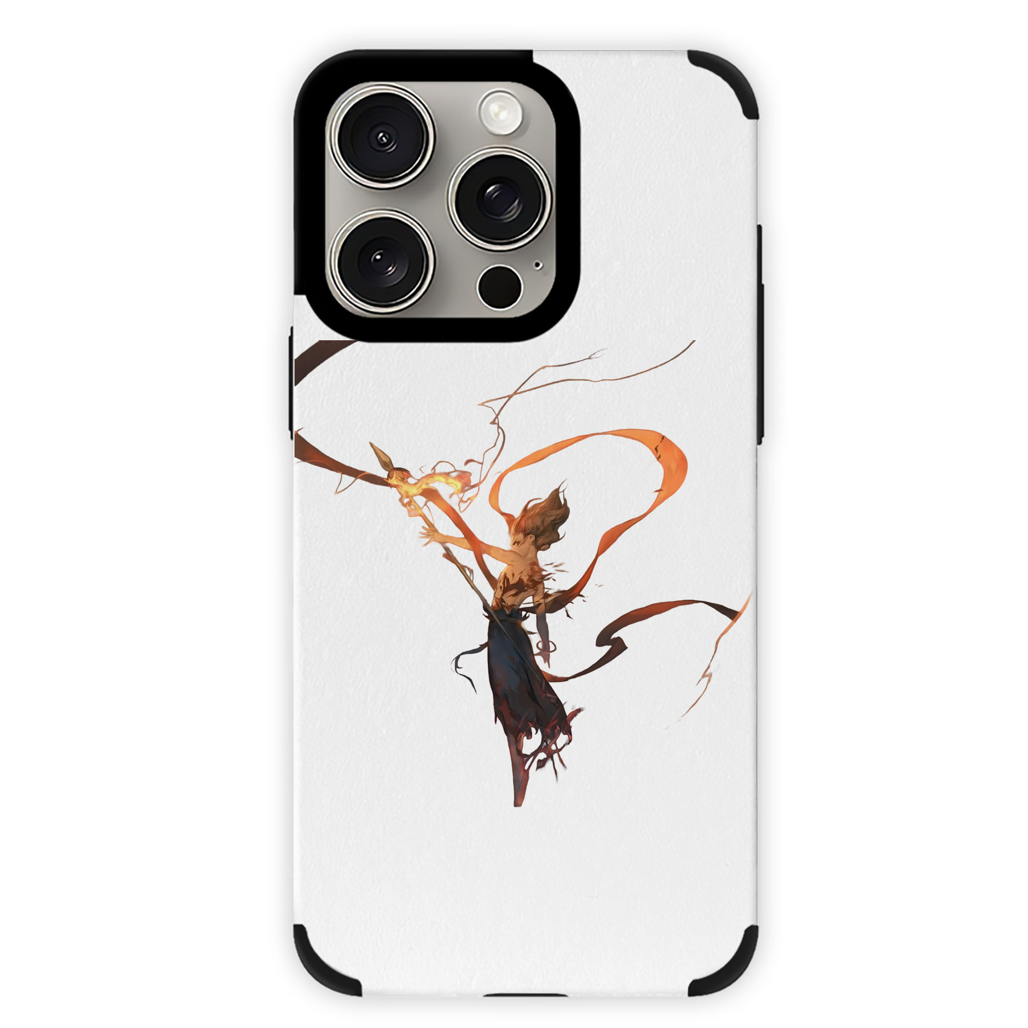 （画像用） Ne Zha 2 ナタ 魔童の大暴れ 【iPhone15ProMax対応】 PUレザー スマホケース 耐衝撃＆黄変防止