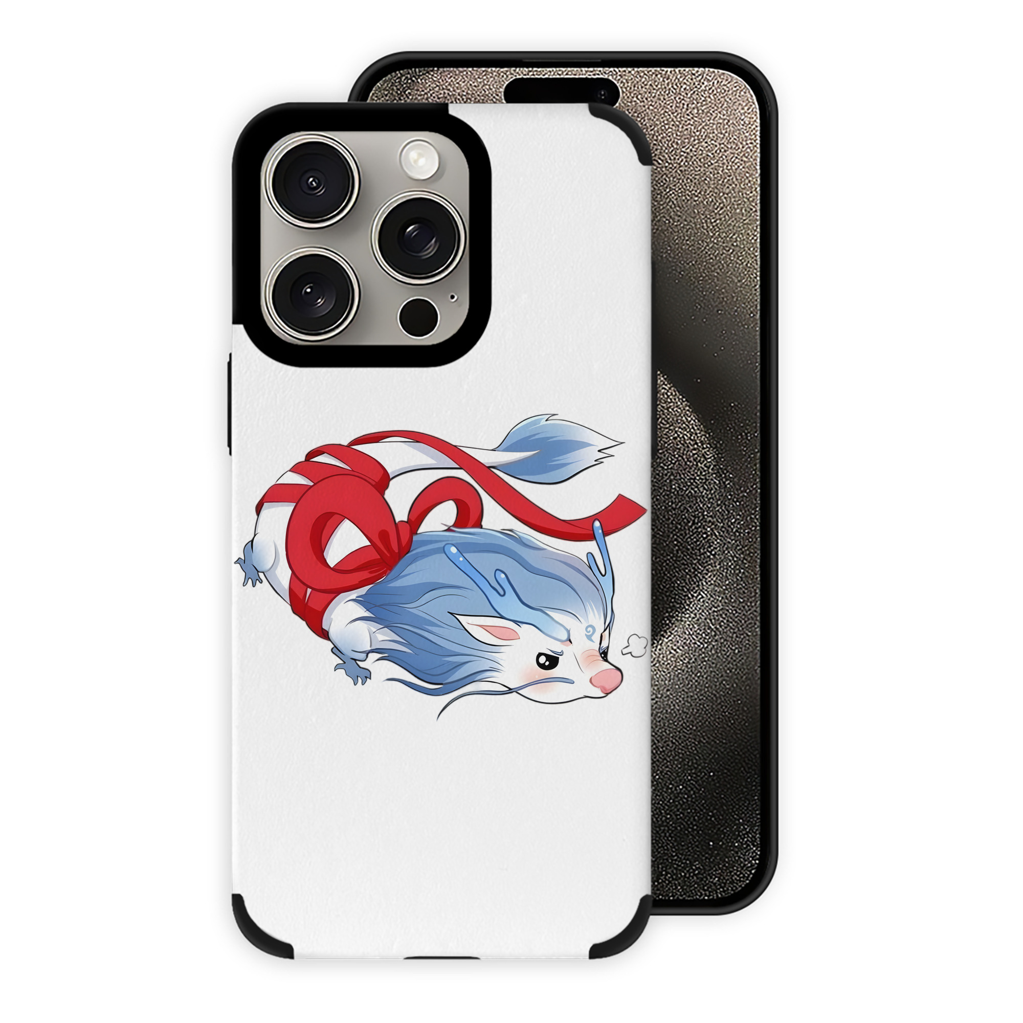 （画像用） Ne Zha 2 ナタ 魔童の大暴れ 【iPhone15ProMax対応】 PUレザー スマホケース 耐衝撃＆黄変防止