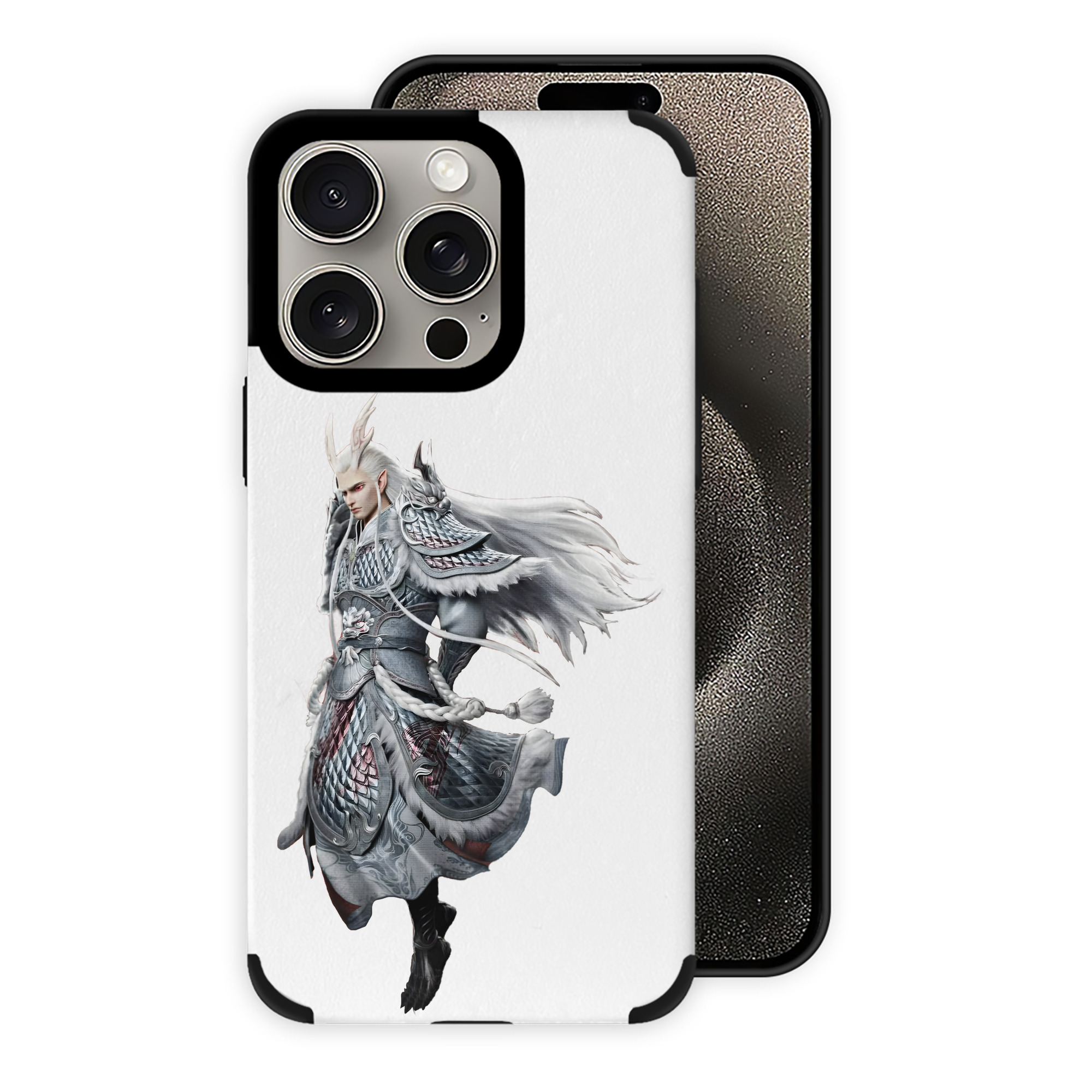 Ne Zha 2 ナタ 魔童の大暴れ 【iPhone15ProMax対応】 PUレザー スマホケース 耐衝撃＆黄変防止