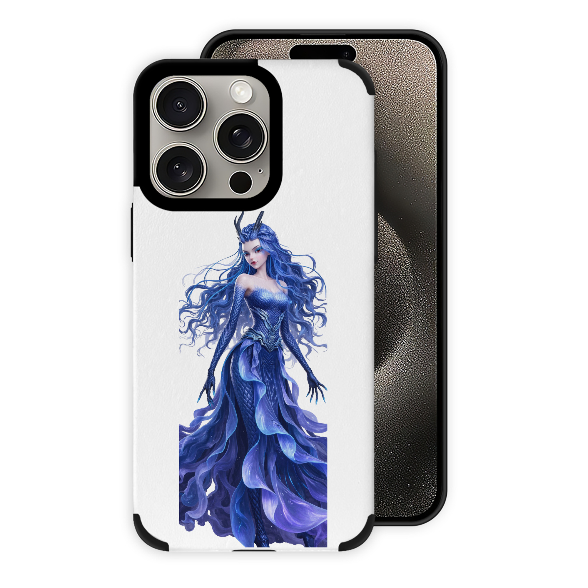 （画像用） Ne Zha 2 ナタ 魔童の大暴れ 【iPhone15ProMax対応】 PUレザー スマホケース 耐衝撃＆黄変防止