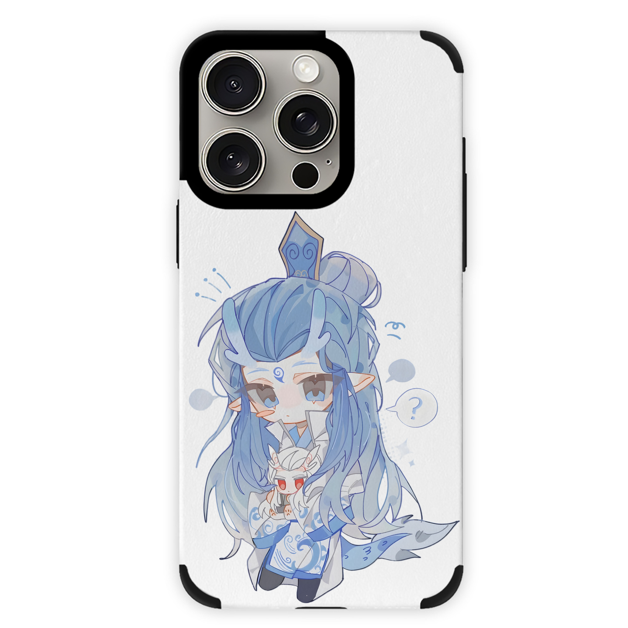 （画像用） Ne Zha 2 ナタ 魔童の大暴れ 【iPhone15ProMax対応】 PUレザー スマホケース 耐衝撃＆黄変防止