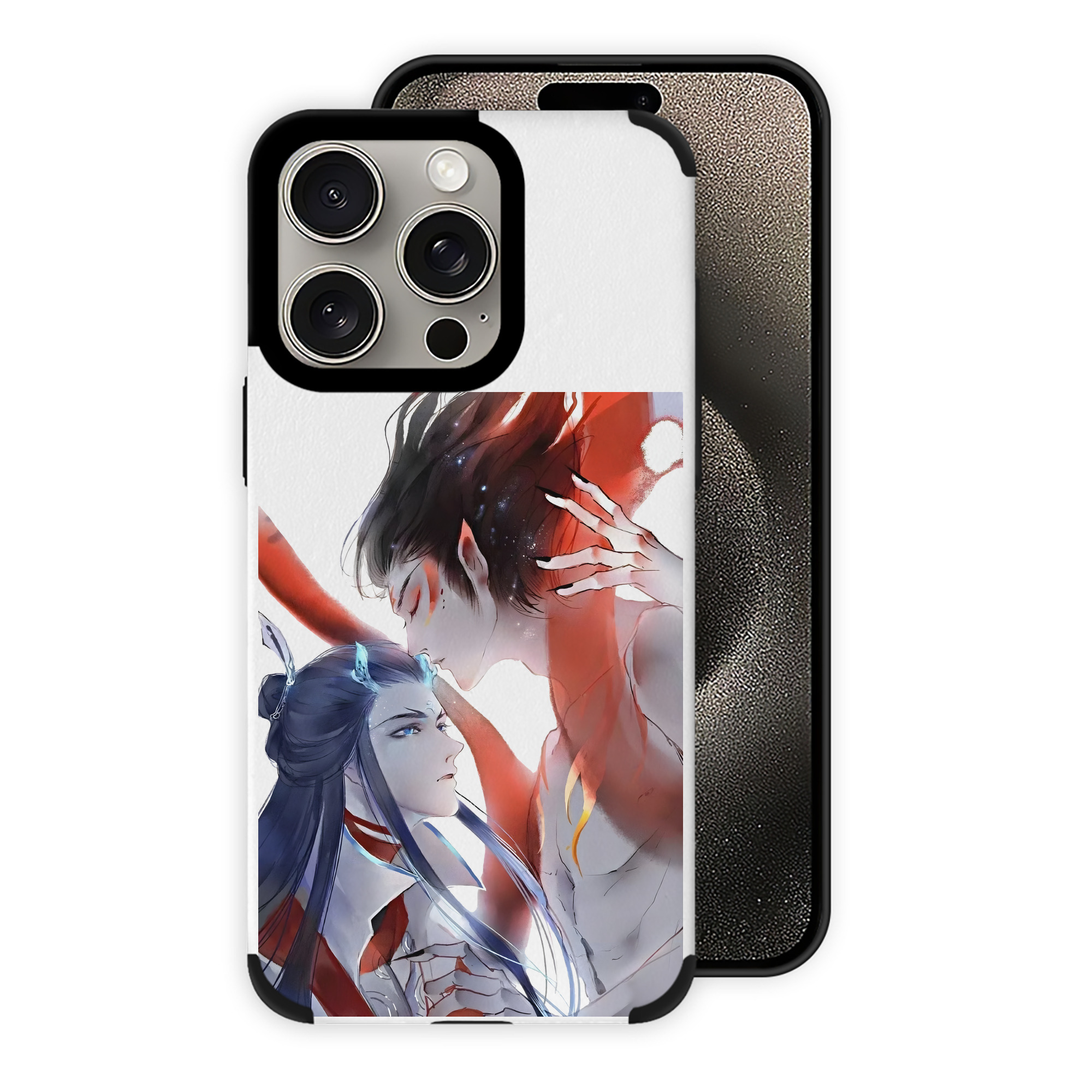（画像用） Ne Zha 2 ナタ 魔童の大暴れ 【iPhone15ProMax対応】 PUレザー スマホケース 耐衝撃＆黄変防止