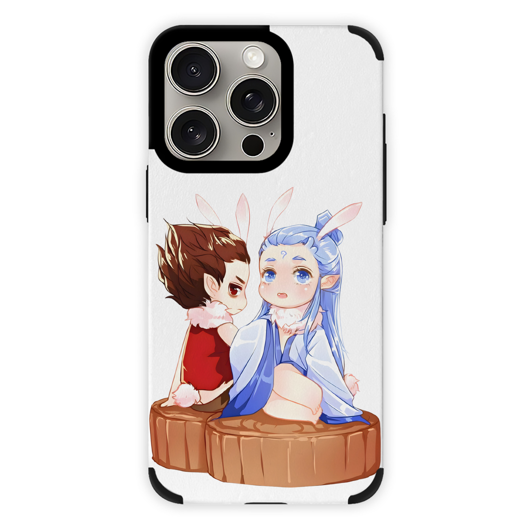 （画像用） Ne Zha 2 ナタ 魔童の大暴れ 【iPhone15ProMax対応】 PUレザー スマホケース 耐衝撃＆黄変防止