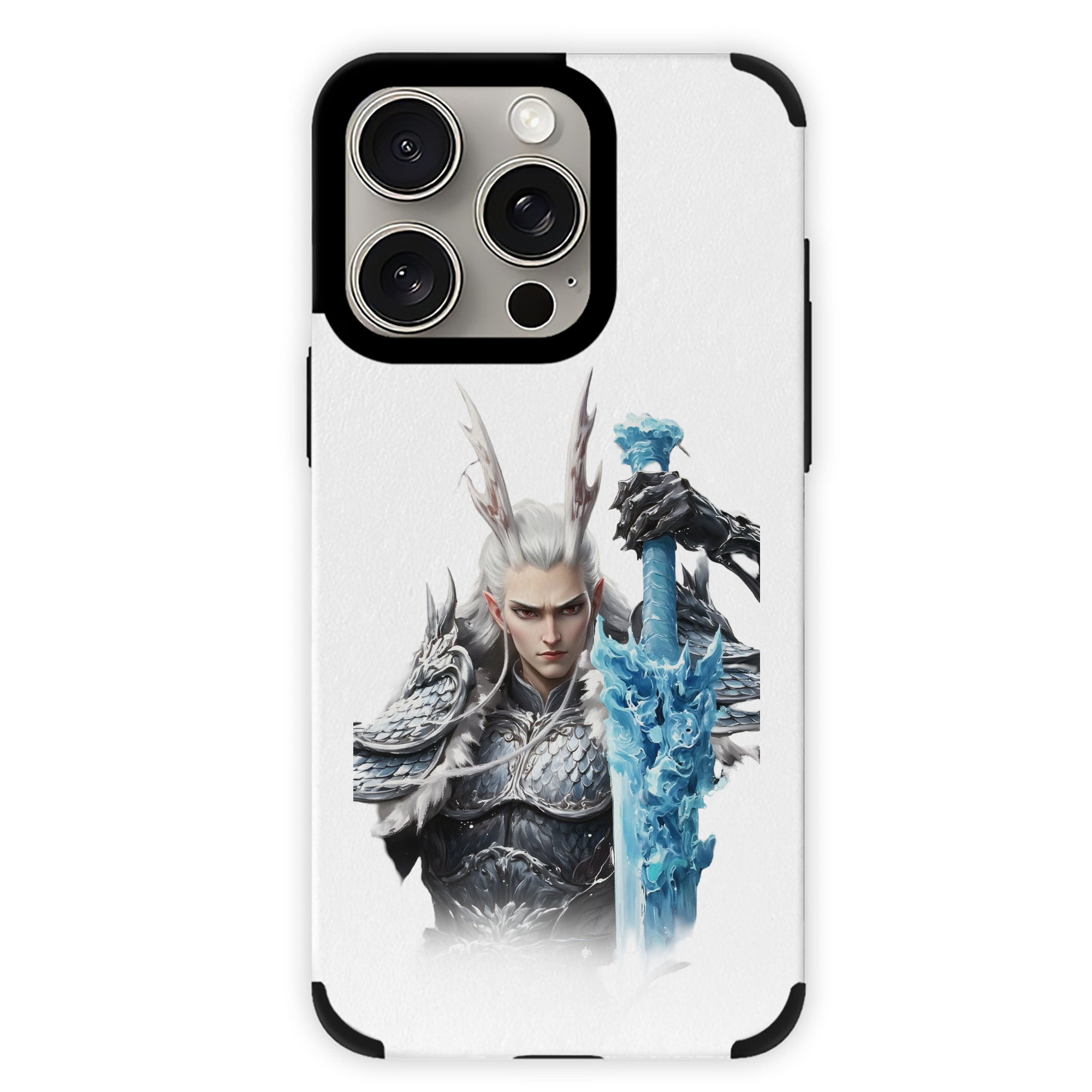 （画像用） Ne Zha 2 ナタ 魔童の大暴れ 【iPhone15ProMax対応】 PUレザー スマホケース 耐衝撃＆黄変防止