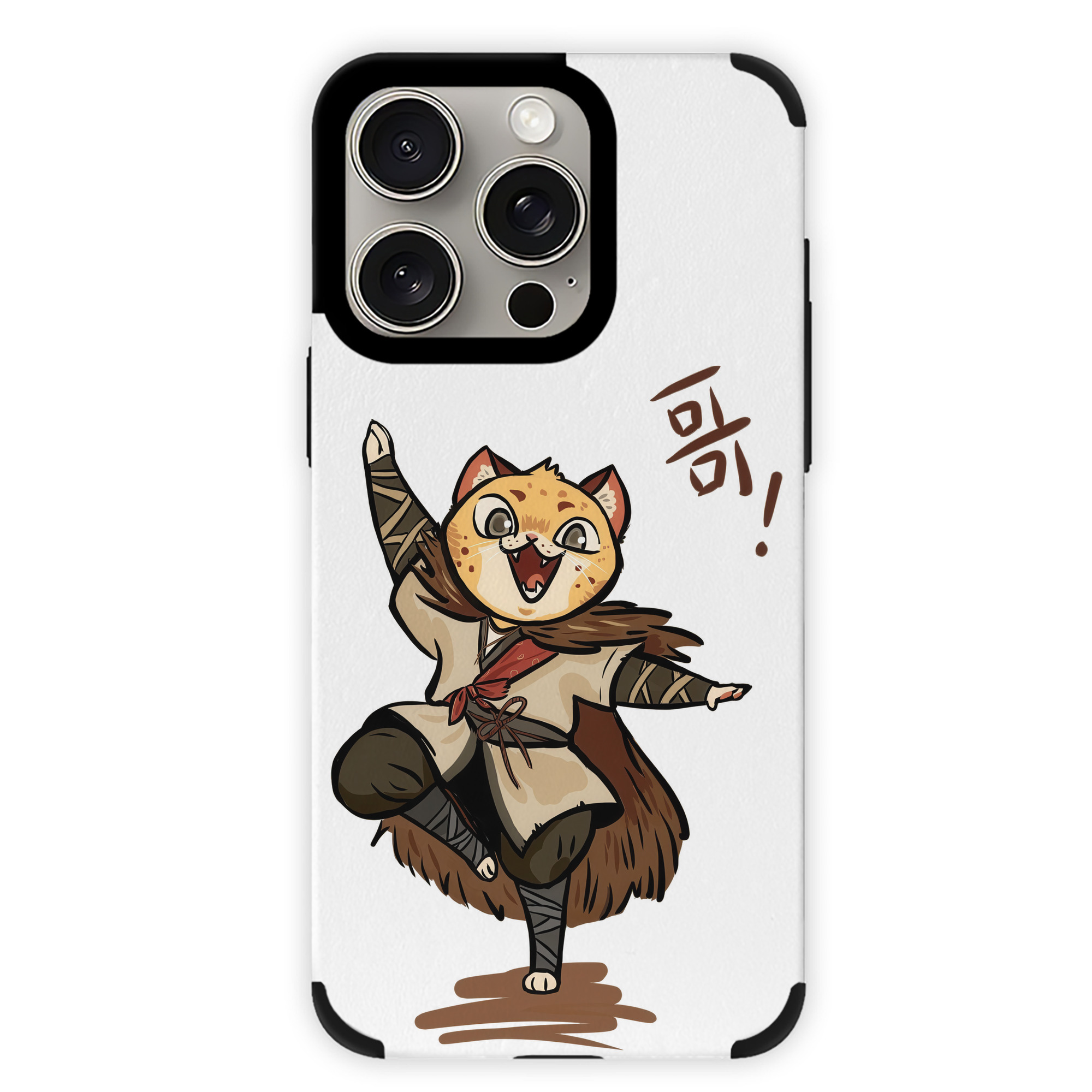 （画像用） Ne Zha 2 ナタ 魔童の大暴れ 【iPhone15ProMax対応】 PUレザー スマホケース 耐衝撃＆黄変防止