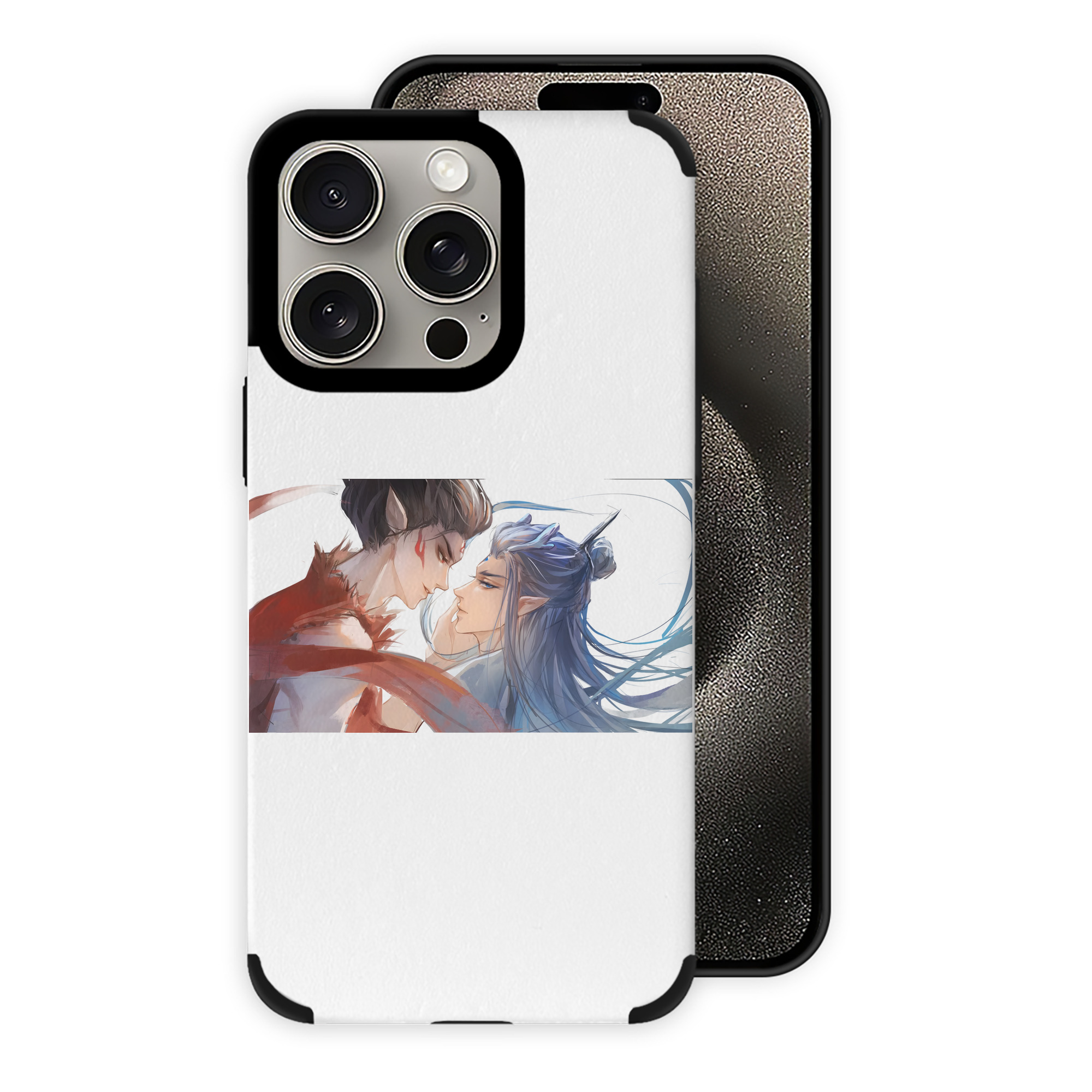 （画像用） Ne Zha 2 ナタ 魔童の大暴れ 【iPhone15ProMax対応】 PUレザー スマホケース 耐衝撃＆黄変防止