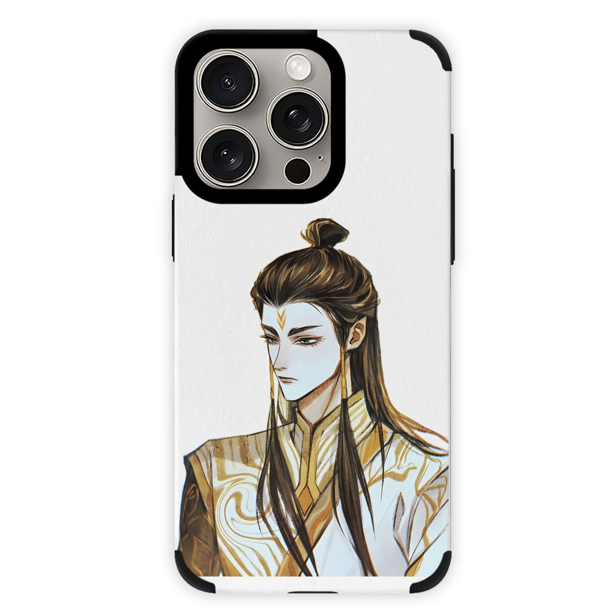 （画像用） Ne Zha 2 ナタ 魔童の大暴れ 【iPhone15ProMax対応】 PUレザー スマホケース 耐衝撃＆黄変防止