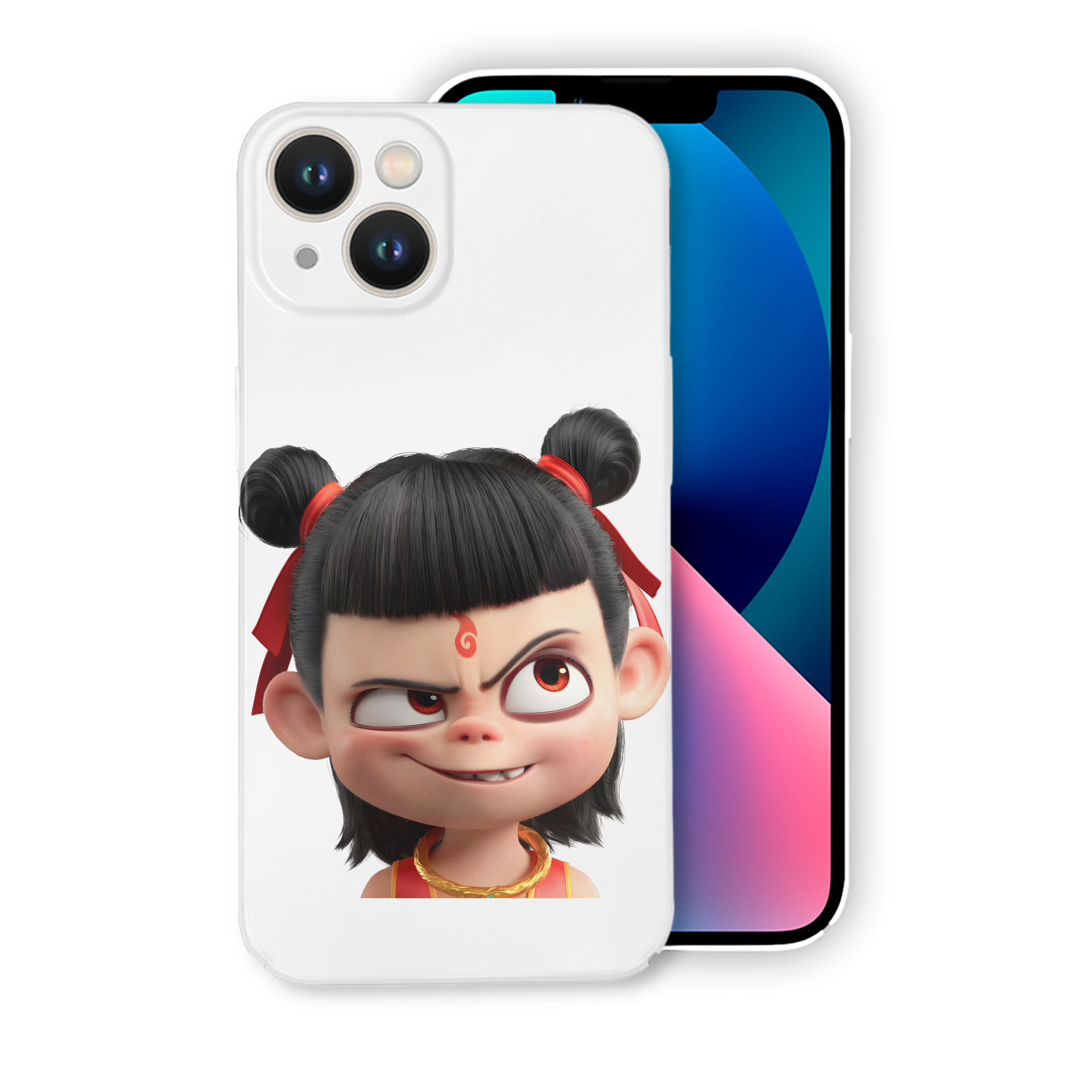 （画像用） Ne Zha 2 ナタ 魔童の大暴れ 【iPhone 14シリーズ対応】ハードケース