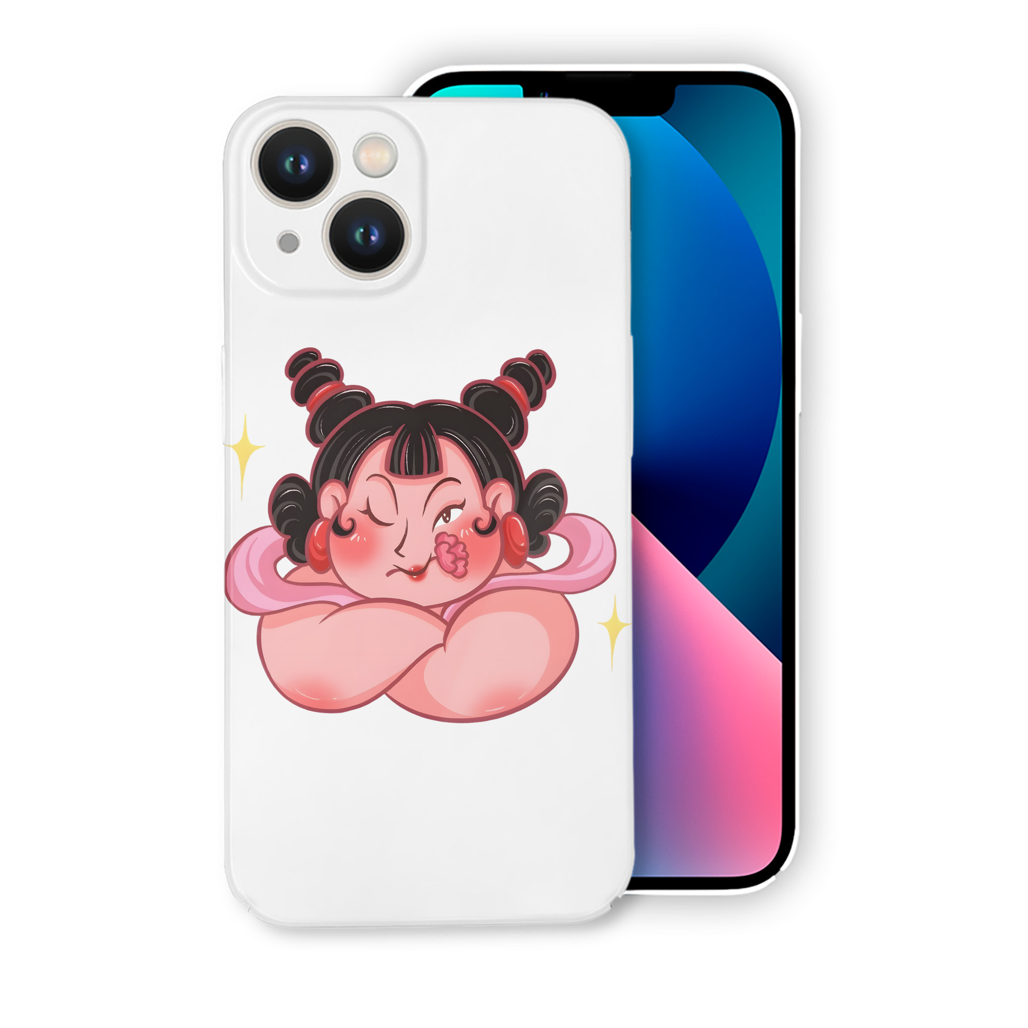 （画像用） Ne Zha 2 ナタ 魔童の大暴れ 【iPhone 14シリーズ対応】ハードケース