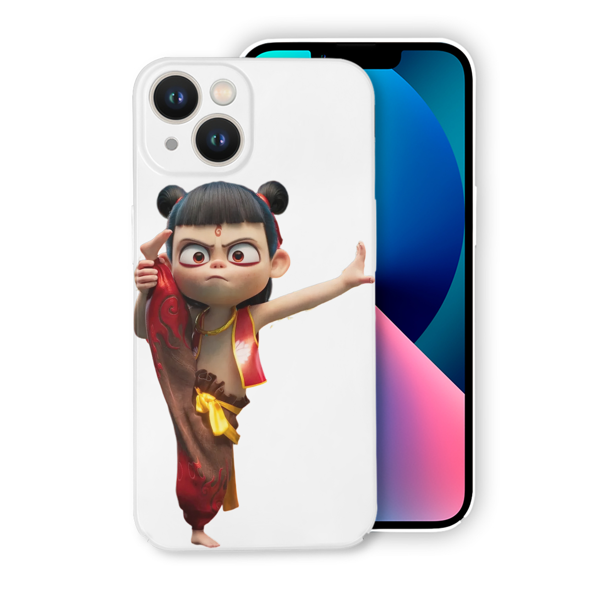 （画像用） Ne Zha 2 ナタ 魔童の大暴れ 【iPhone 14シリーズ対応】ハードケース