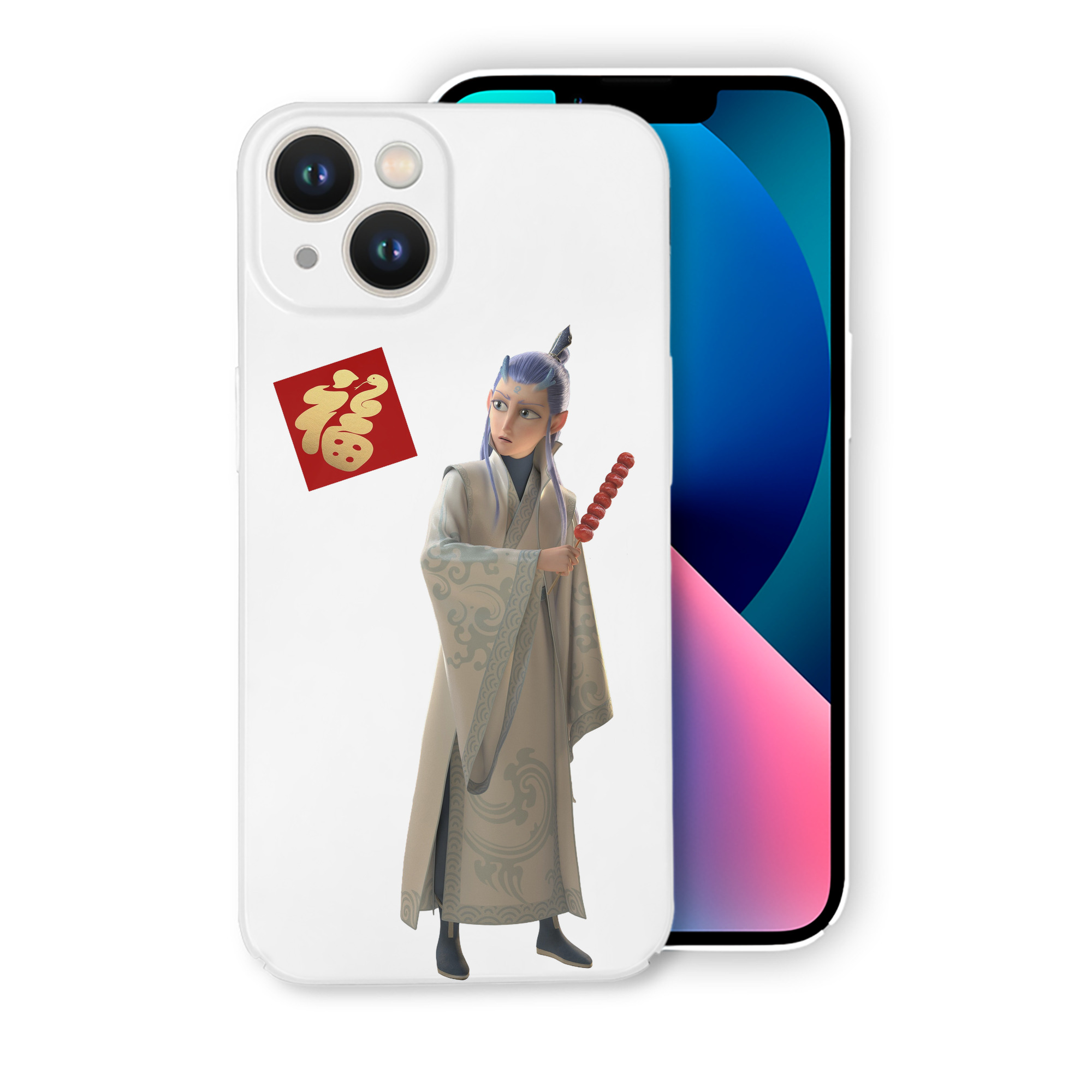 （画像用） Ne Zha 2 ナタ 魔童の大暴れ 【iPhone 14シリーズ対応】ハードケース