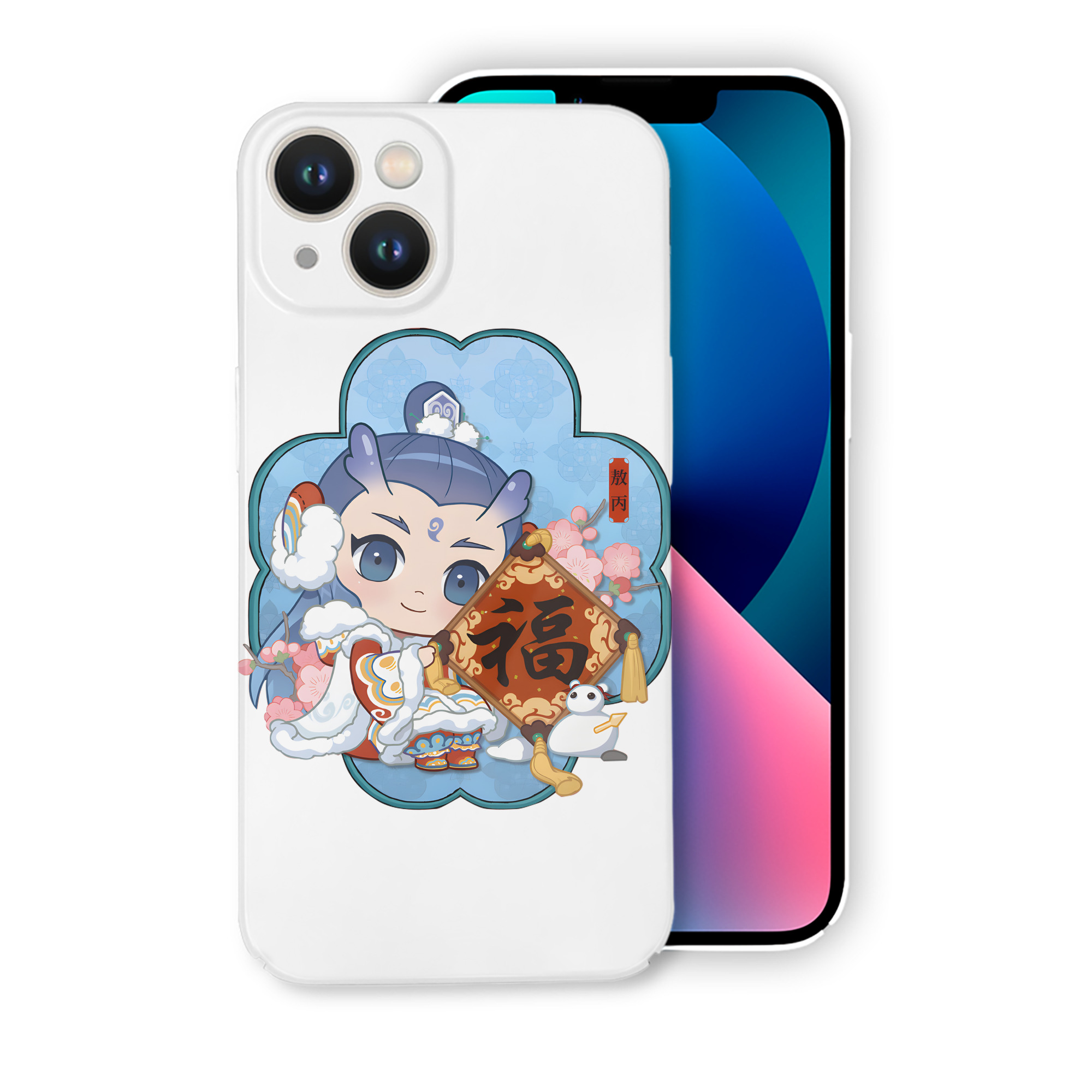 （画像用） Ne Zha 2 ナタ 魔童の大暴れ 【iPhone 14シリーズ対応】ハードケース