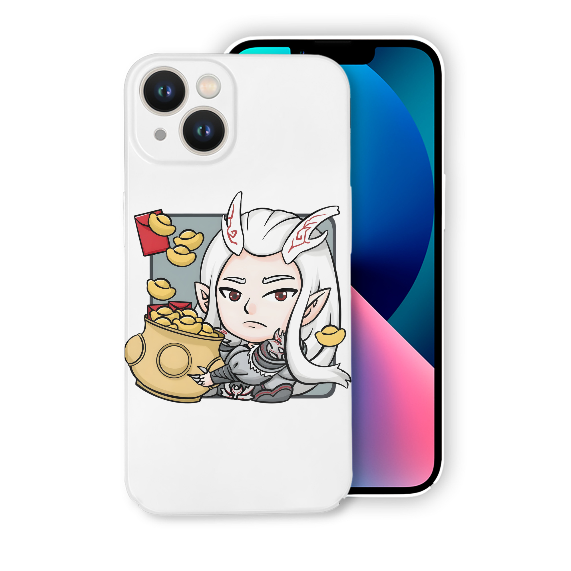 （画像用） Ne Zha 2 ナタ 魔童の大暴れ 【iPhone 14シリーズ対応】ハードケース