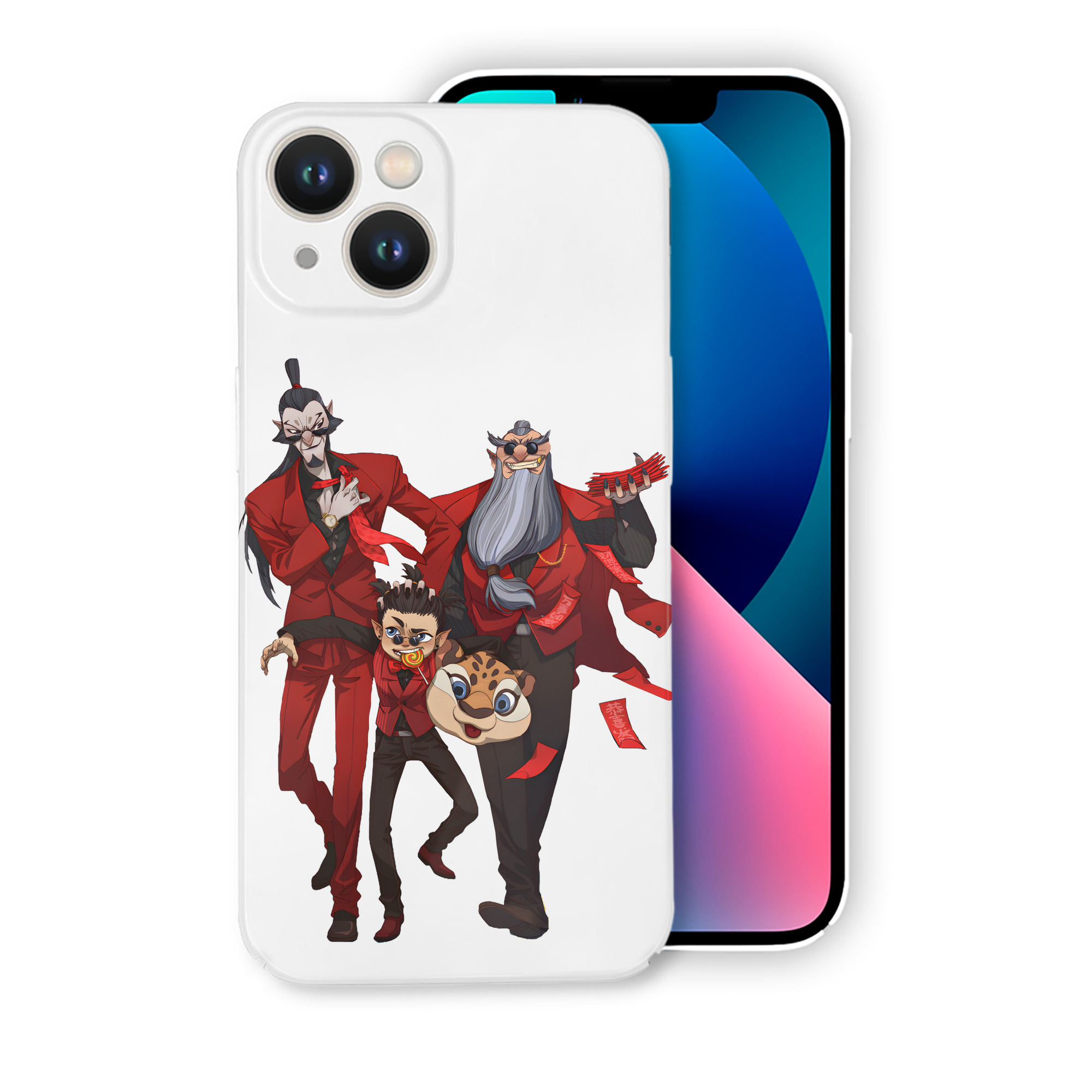 （画像用） Ne Zha 2 ナタ 魔童の大暴れ 【iPhone 14シリーズ対応】ハードケース