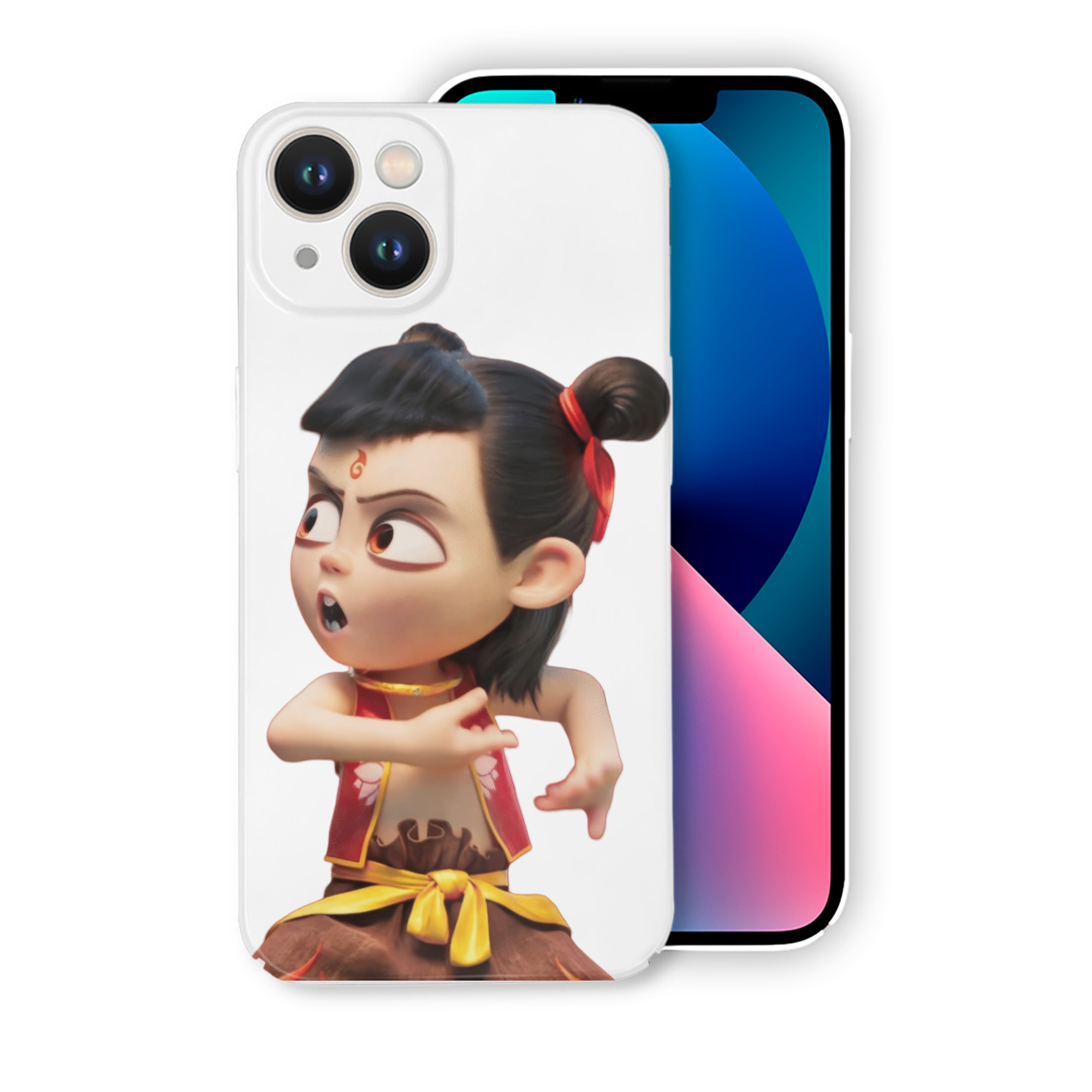 （画像用） Ne Zha 2 ナタ 魔童の大暴れ 【iPhone 14シリーズ対応】ハードケース