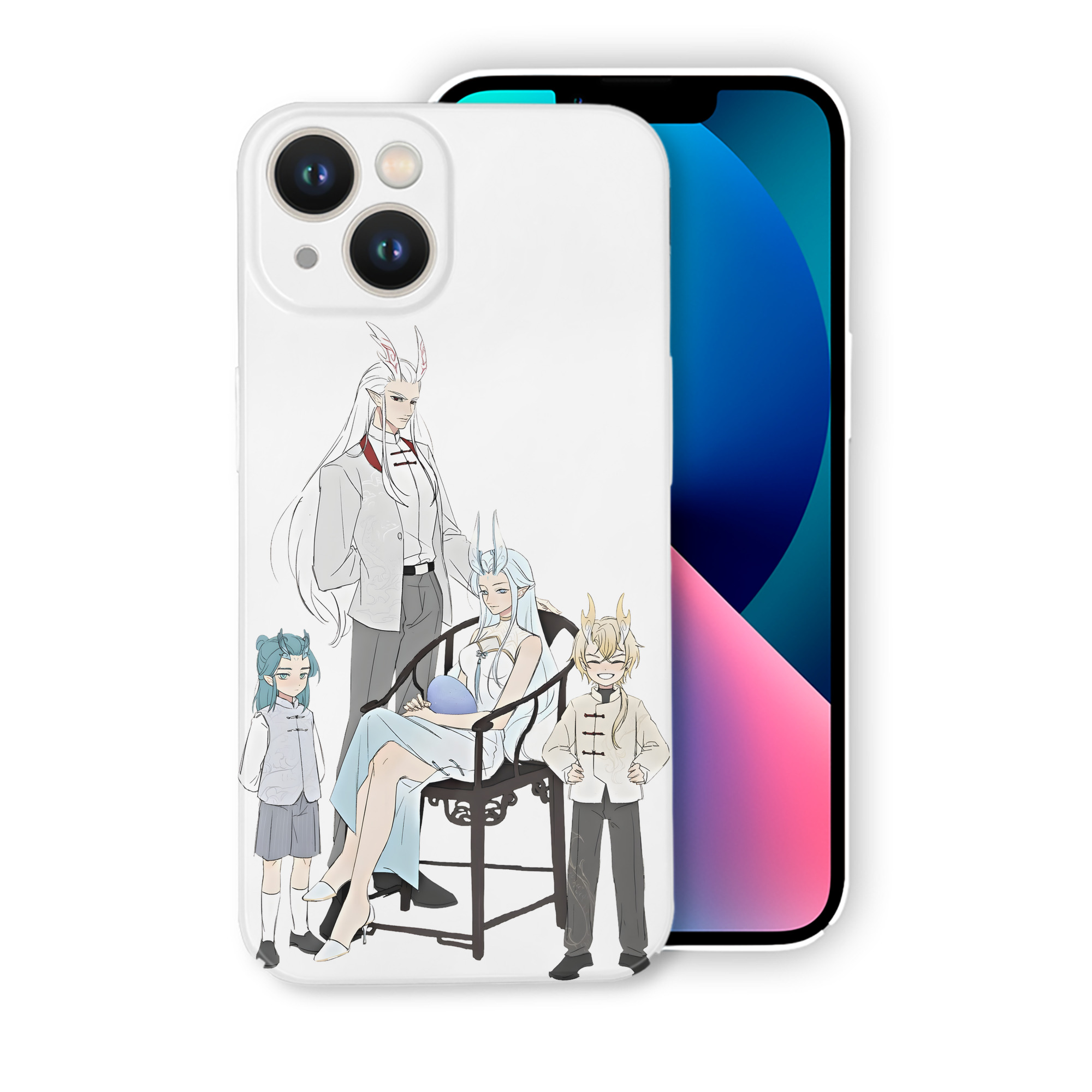 （画像用） Ne Zha 2 ナタ 魔童の大暴れ 【iPhone 14シリーズ対応】ハードケース