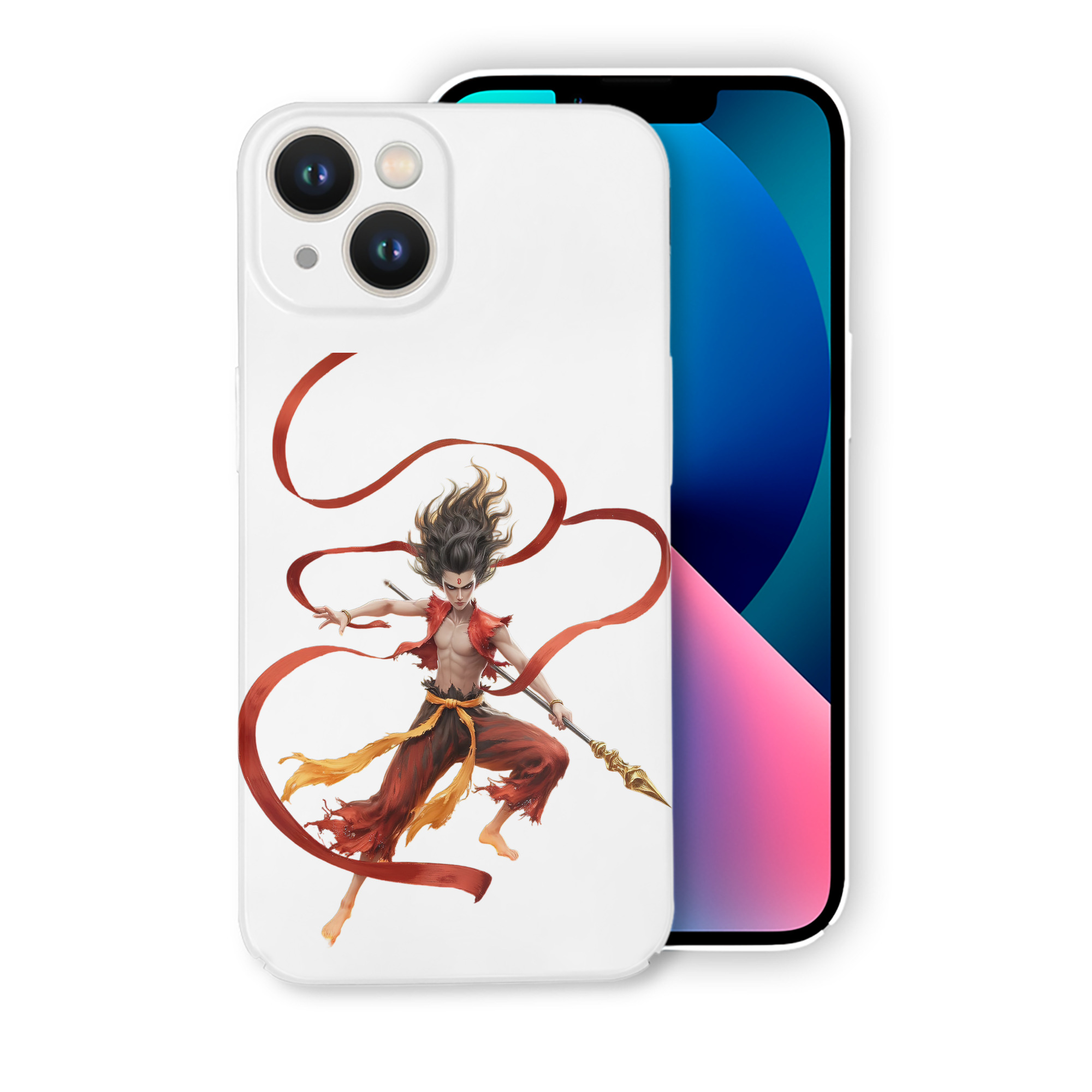 （画像用） Ne Zha 2 ナタ 魔童の大暴れ 【iPhone 14シリーズ対応】ハードケース