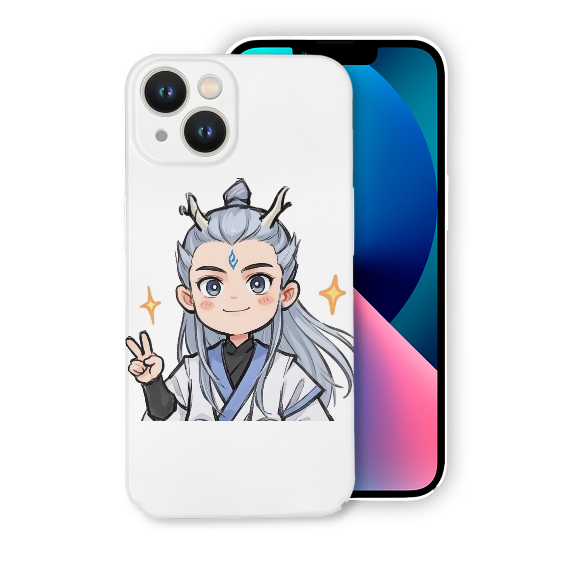 （画像用） Ne Zha 2 ナタ 魔童の大暴れ 【iPhone 14シリーズ対応】ハードケース