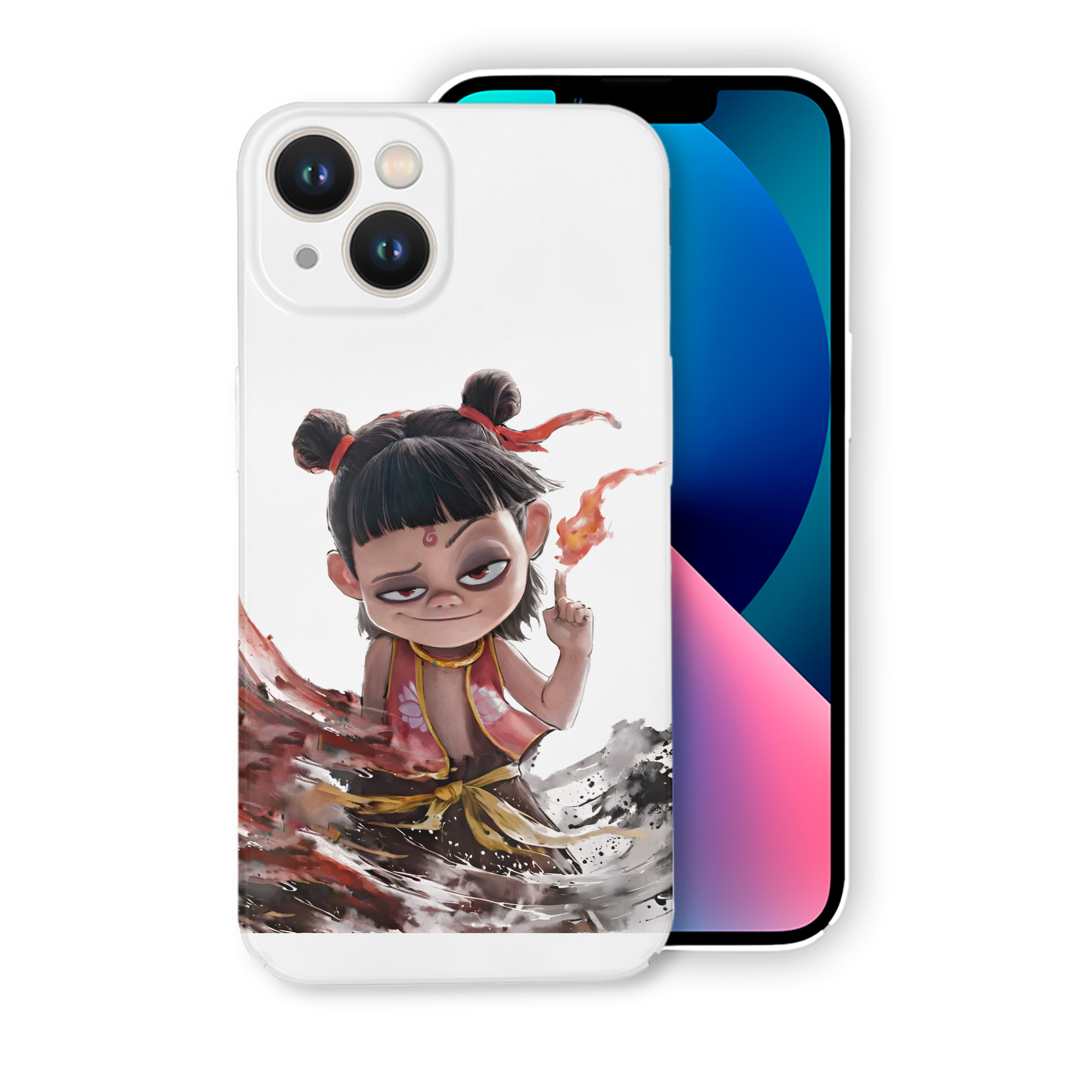 （画像用） Ne Zha 2 ナタ 魔童の大暴れ 【iPhone 14シリーズ対応】ハードケース