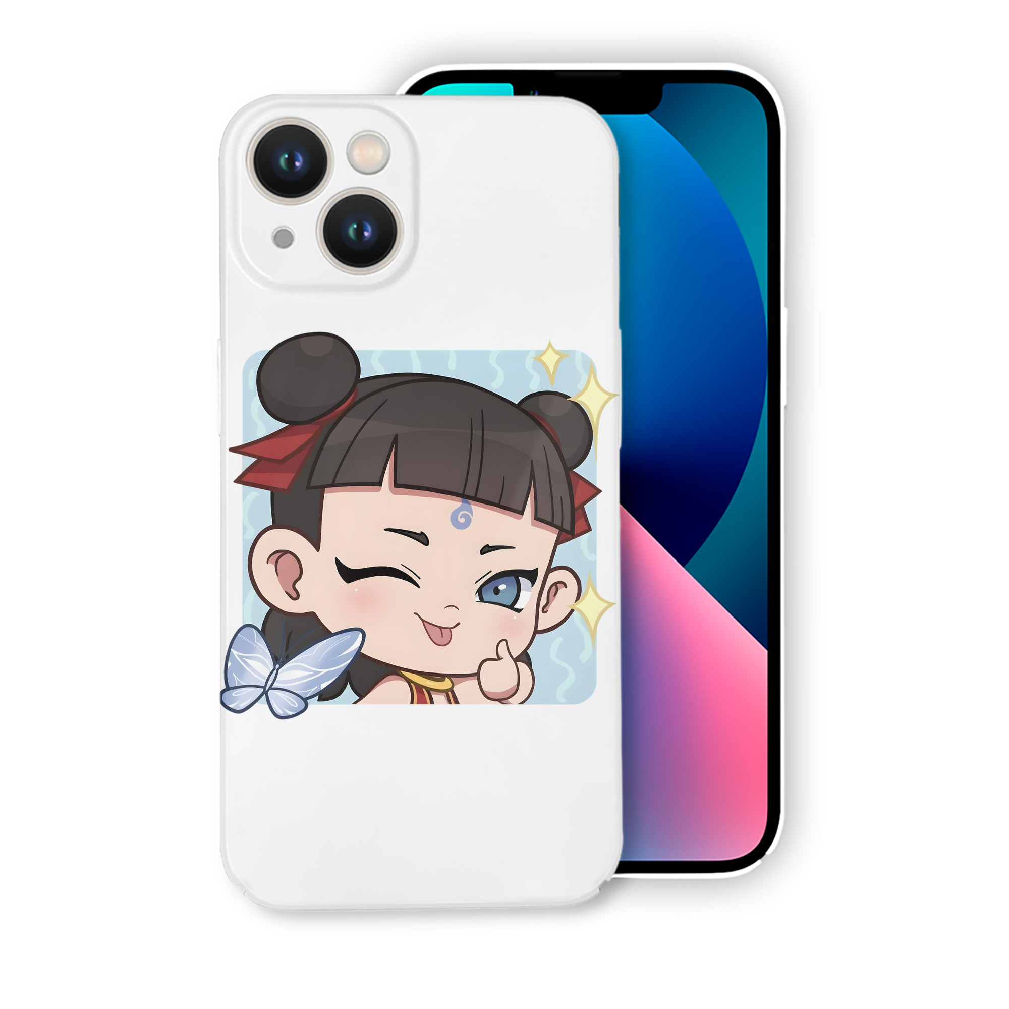 （画像用） Ne Zha 2 ナタ 魔童の大暴れ 【iPhone 14シリーズ対応】ハードケース