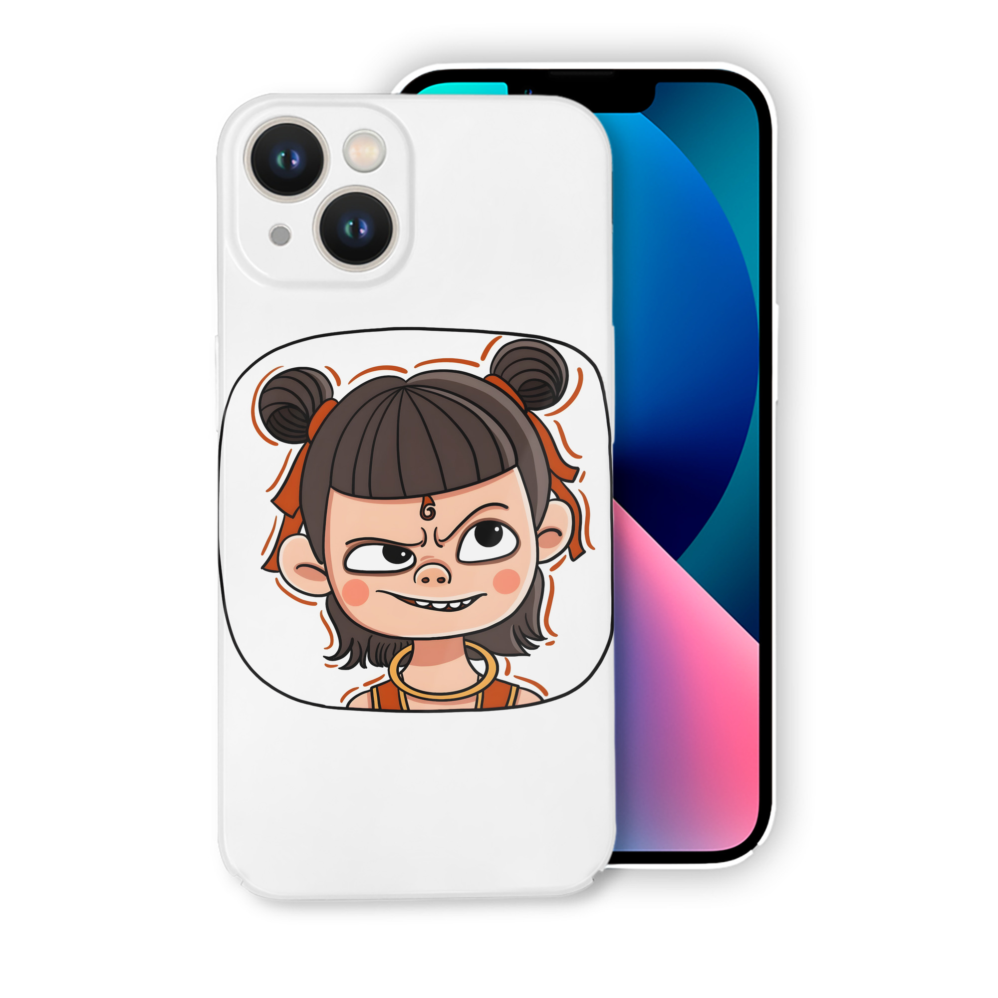 （画像用） Ne Zha 2 ナタ 魔童の大暴れ 【iPhone 14シリーズ対応】ハードケース