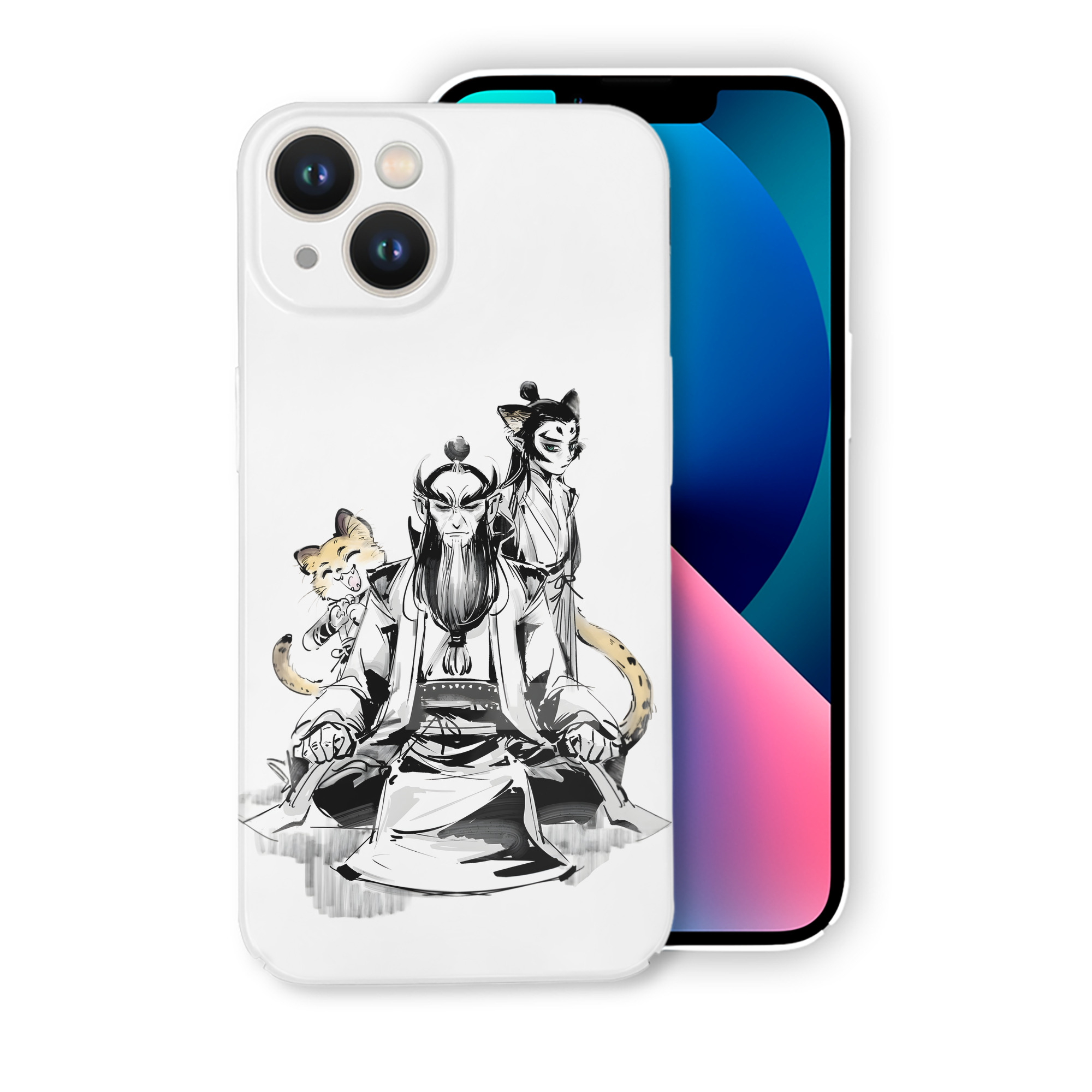 （画像用） Ne Zha 2 ナタ 魔童の大暴れ 【iPhone 14シリーズ対応】ハードケース
