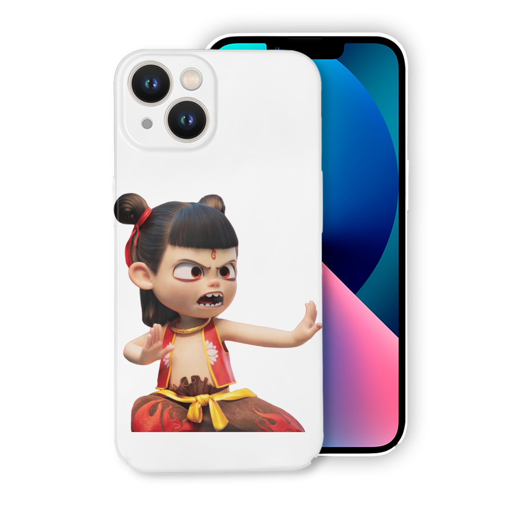 （画像用） Ne Zha 2 ナタ 魔童の大暴れ 【iPhone 14シリーズ対応】ハードケース
