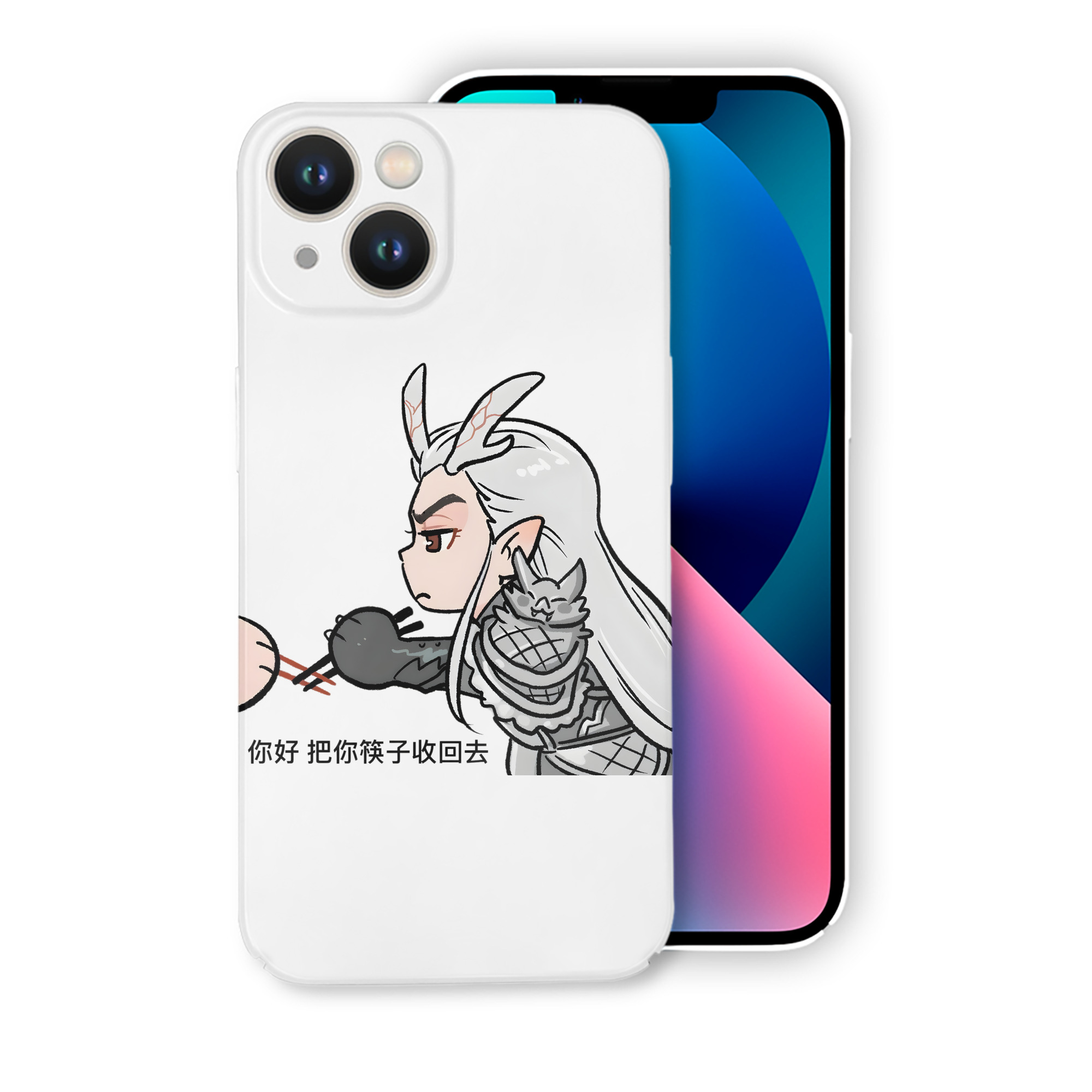 （画像用） Ne Zha 2 ナタ 魔童の大暴れ 【iPhone 14シリーズ対応】ハードケース