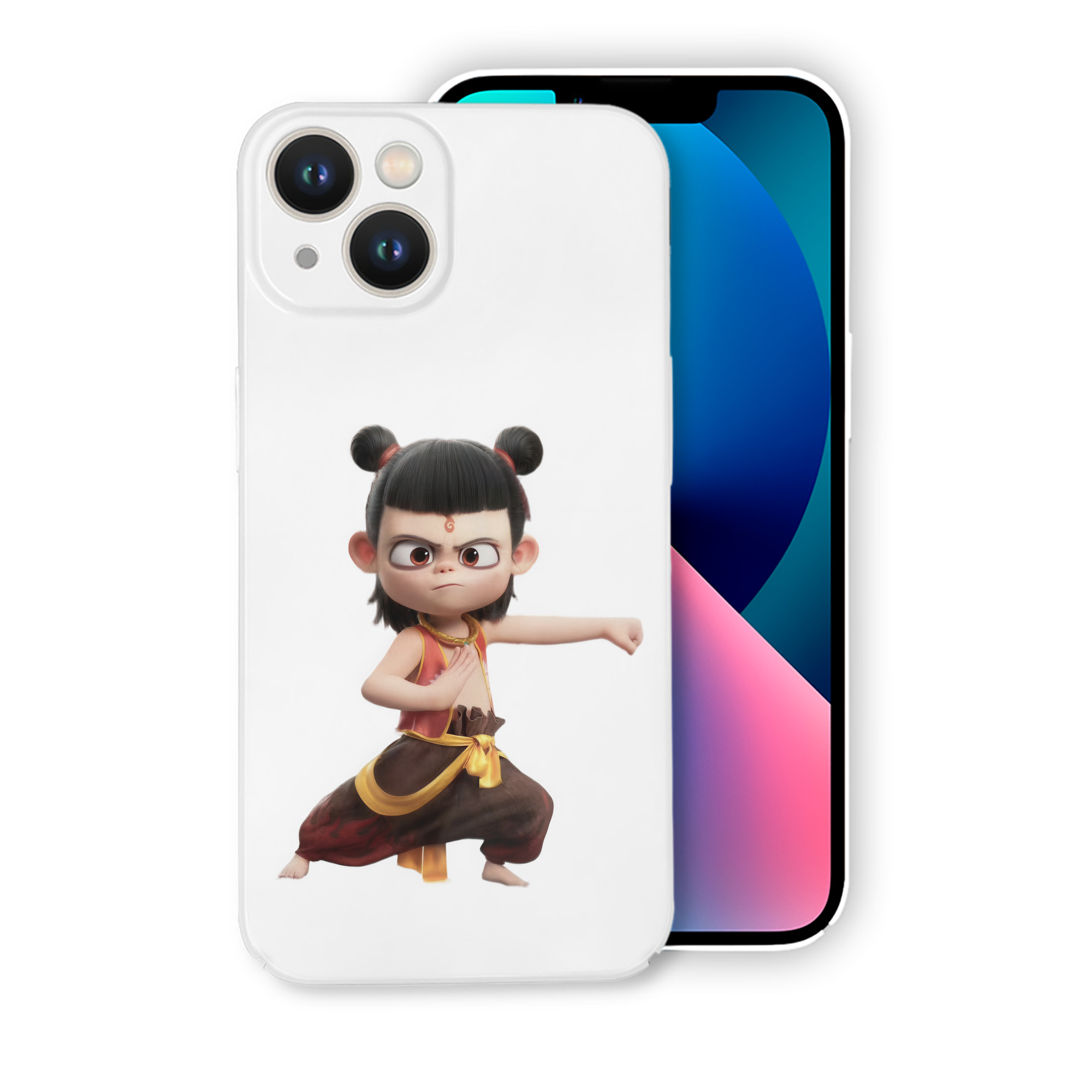 （画像用） Ne Zha 2 ナタ 魔童の大暴れ 【iPhone 14シリーズ対応】ハードケース