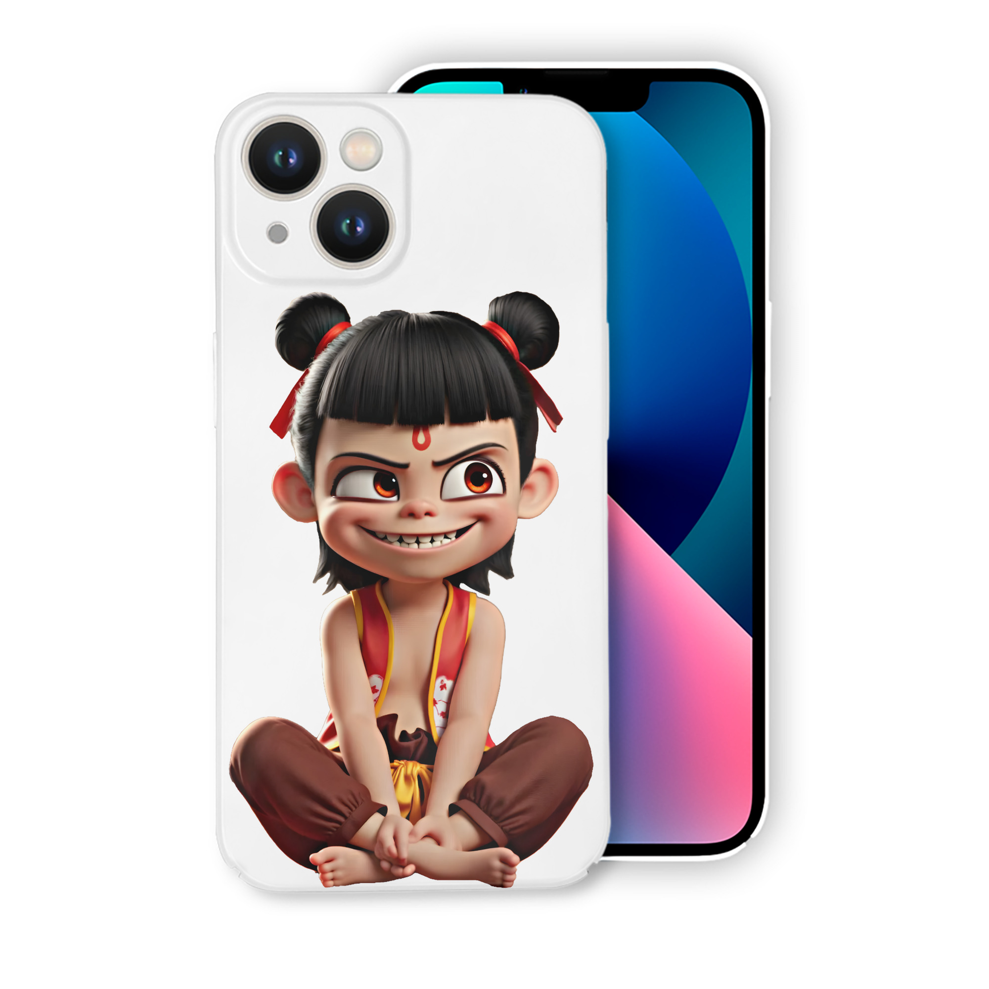 （画像用） Ne Zha 2 ナタ 魔童の大暴れ 【iPhone 14シリーズ対応】ハードケース