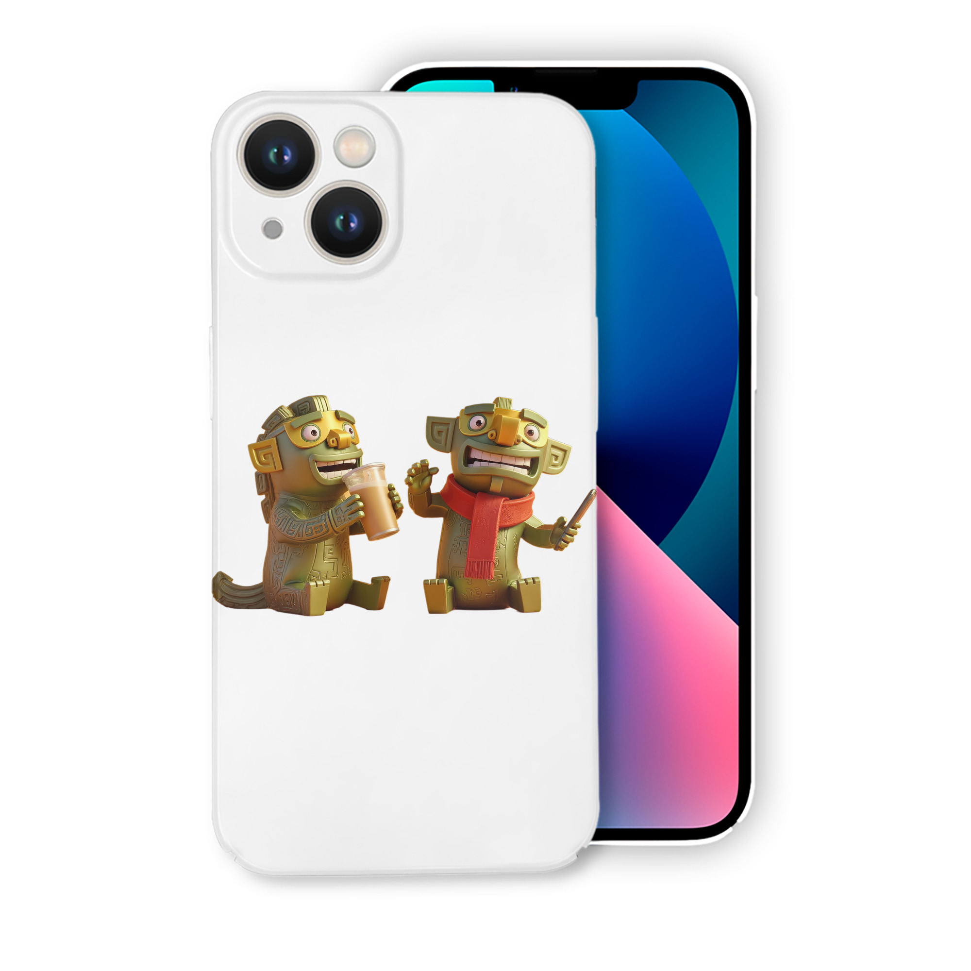 （画像用） Ne Zha 2 ナタ 魔童の大暴れ 【iPhone 14シリーズ対応】ハードケース