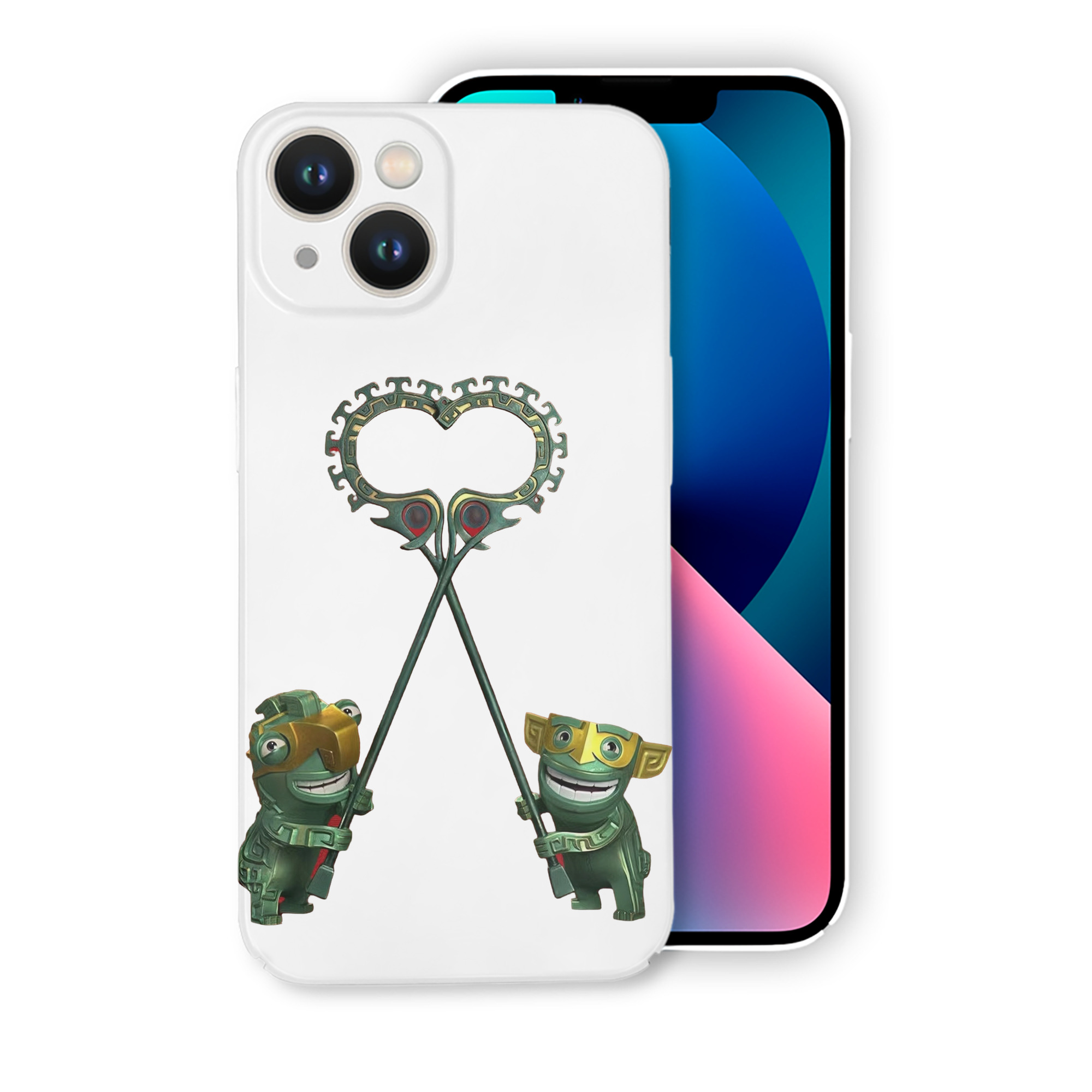 （画像用） Ne Zha 2 ナタ 魔童の大暴れ 【iPhone 14シリーズ対応】ハードケース