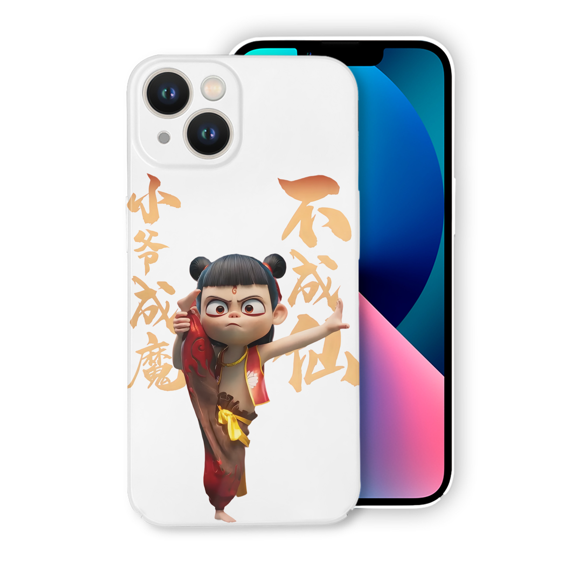 （画像用） Ne Zha 2 ナタ 魔童の大暴れ 【iPhone 14シリーズ対応】ハードケース