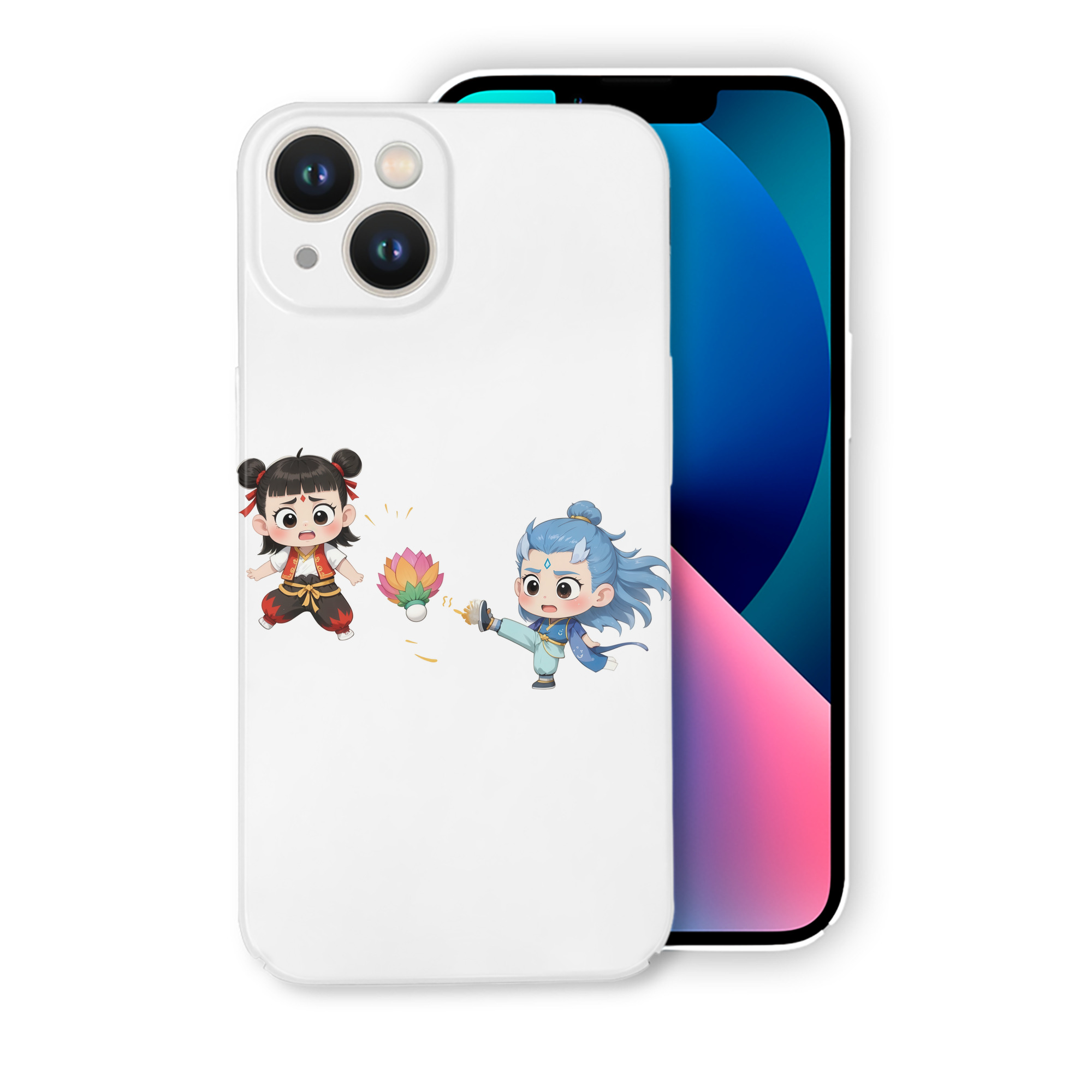 （画像用） Ne Zha 2 ナタ 魔童の大暴れ 【iPhone 14シリーズ対応】ハードケース