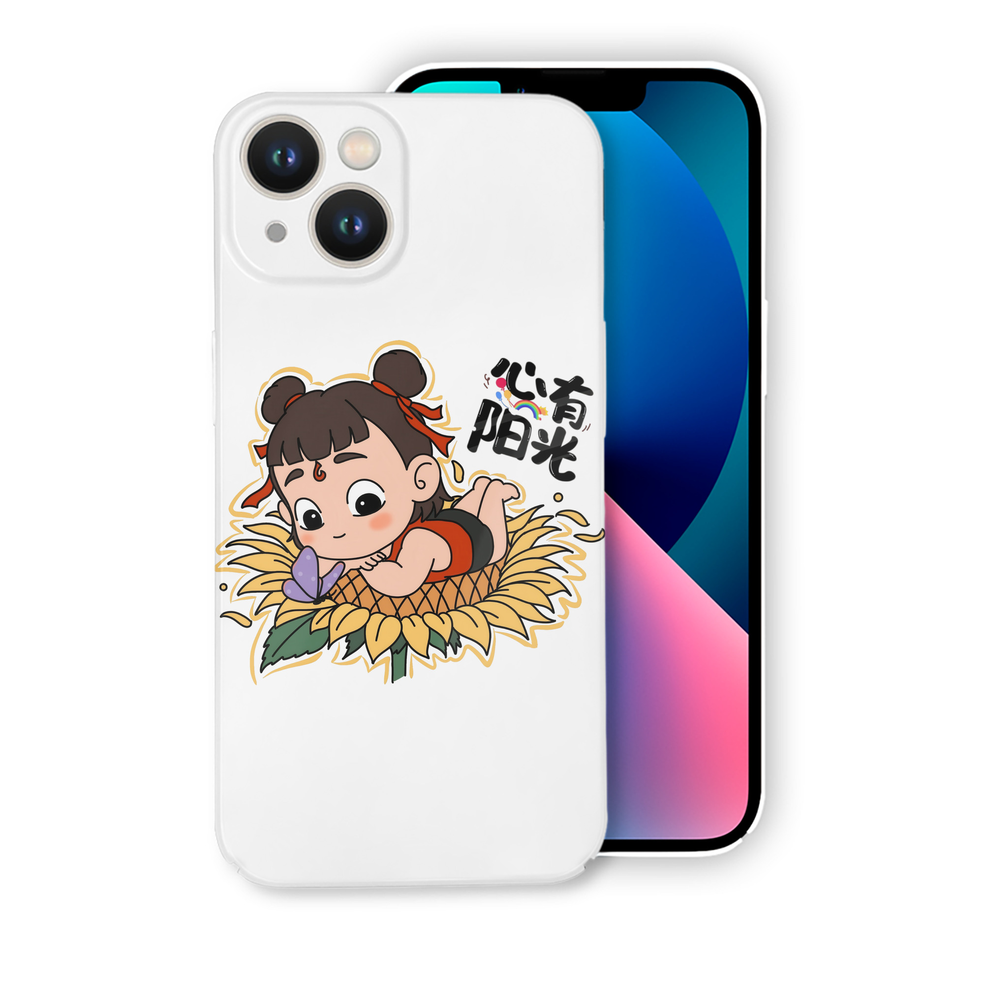 （画像用） Ne Zha 2 ナタ 魔童の大暴れ 【iPhone 14シリーズ対応】ハードケース