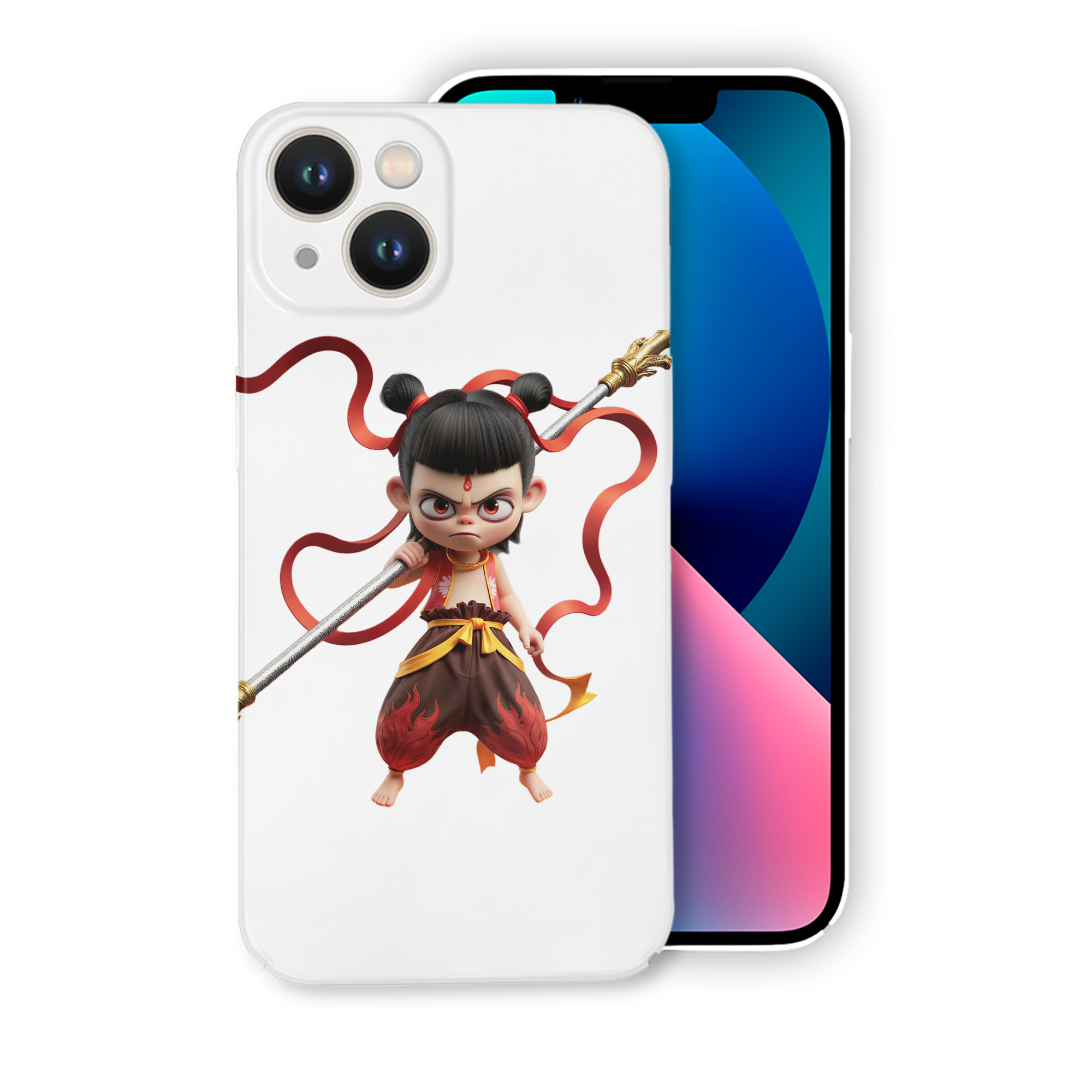 （画像用） Ne Zha 2 ナタ 魔童の大暴れ 【iPhone 14シリーズ対応】ハードケース