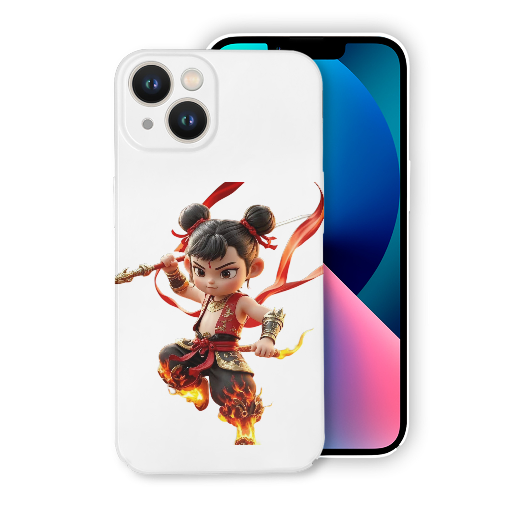 （画像用） Ne Zha 2 ナタ 魔童の大暴れ 【iPhone 14シリーズ対応】ハードケース