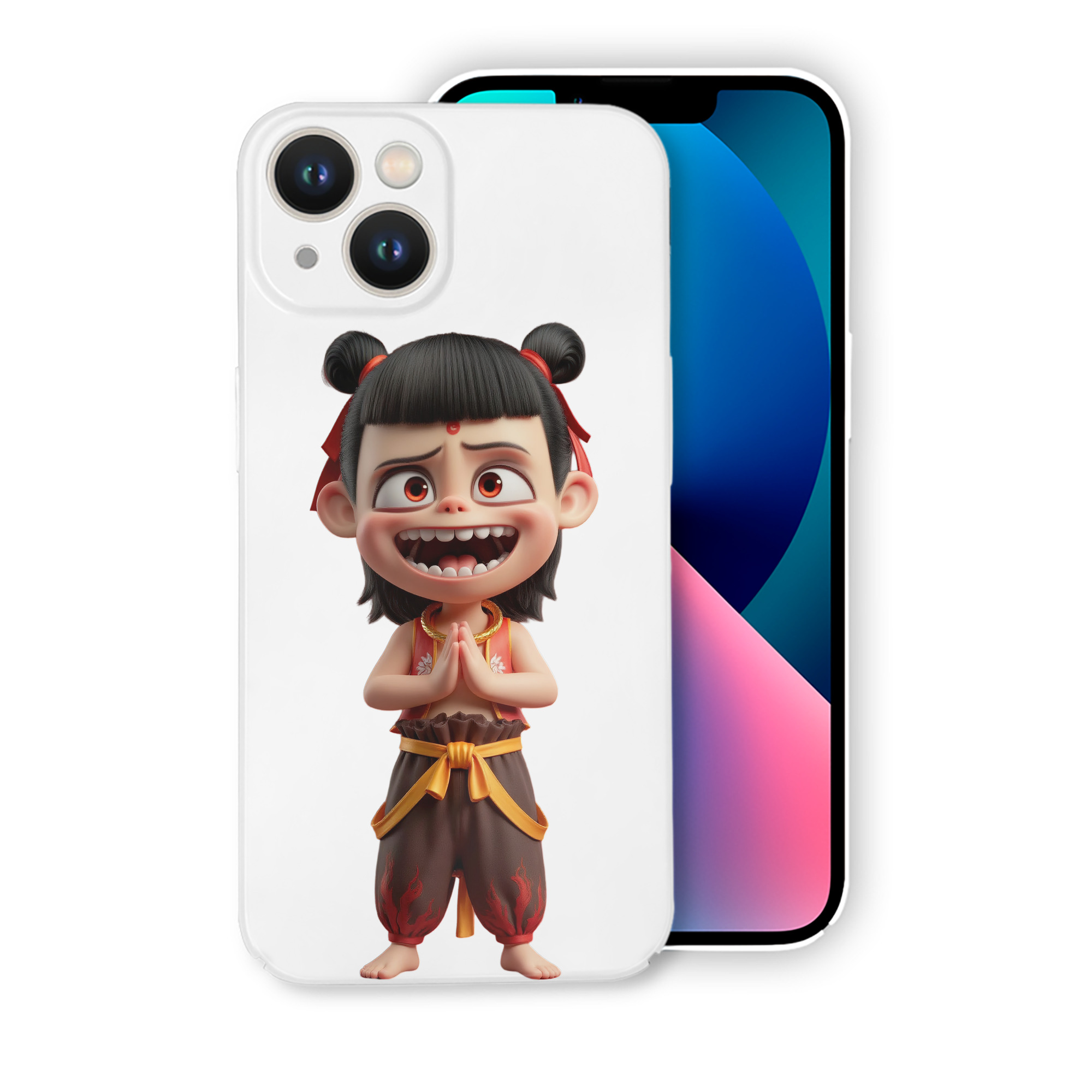 （画像用） Ne Zha 2 ナタ 魔童の大暴れ 【iPhone 14シリーズ対応】ハードケース