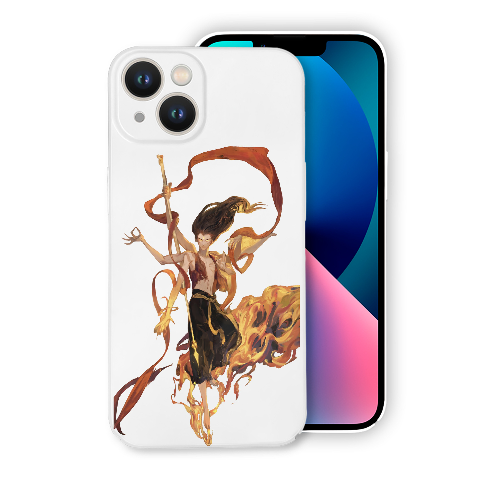（画像用） Ne Zha 2 ナタ 魔童の大暴れ 【iPhone 14シリーズ対応】ハードケース