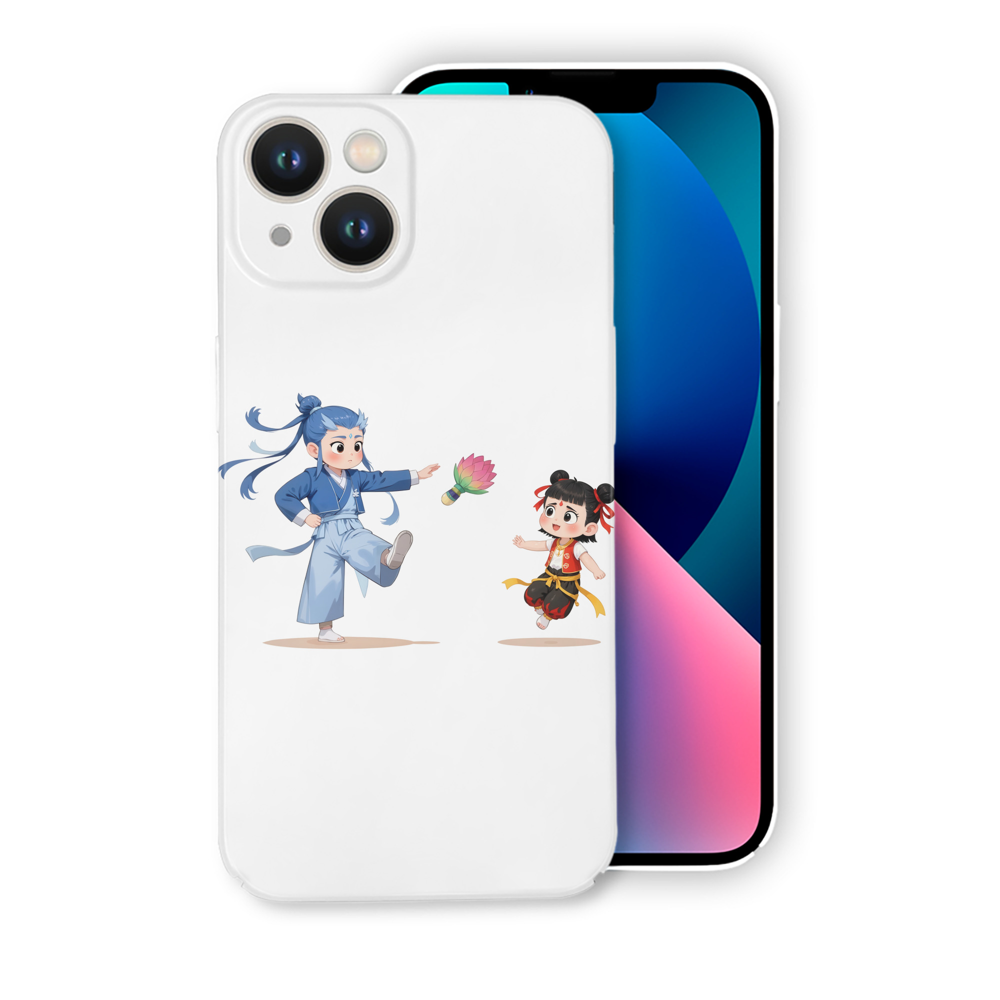 （画像用） Ne Zha 2 ナタ 魔童の大暴れ 【iPhone 14シリーズ対応】ハードケース