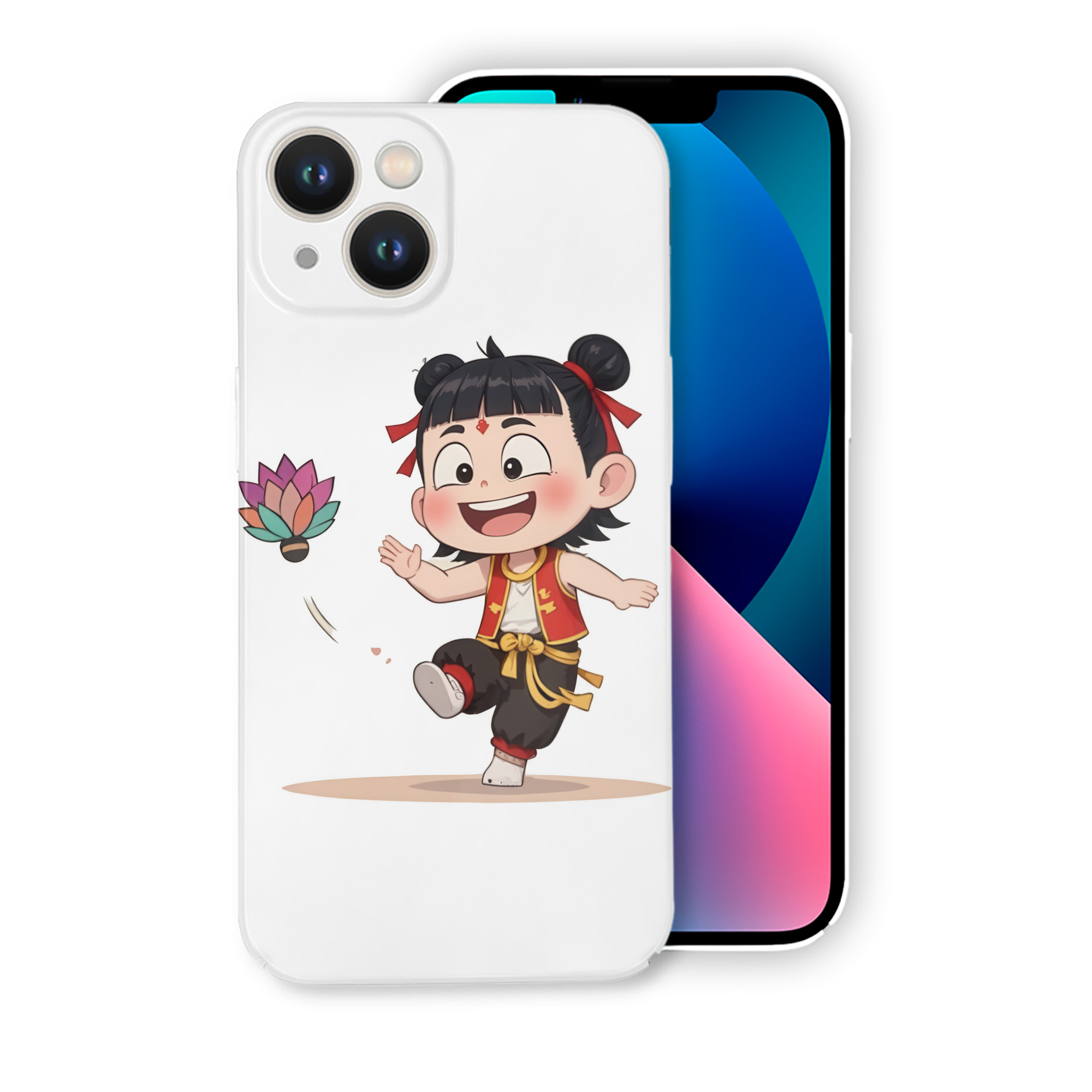 （画像用） Ne Zha 2 ナタ 魔童の大暴れ 【iPhone 14シリーズ対応】ハードケース