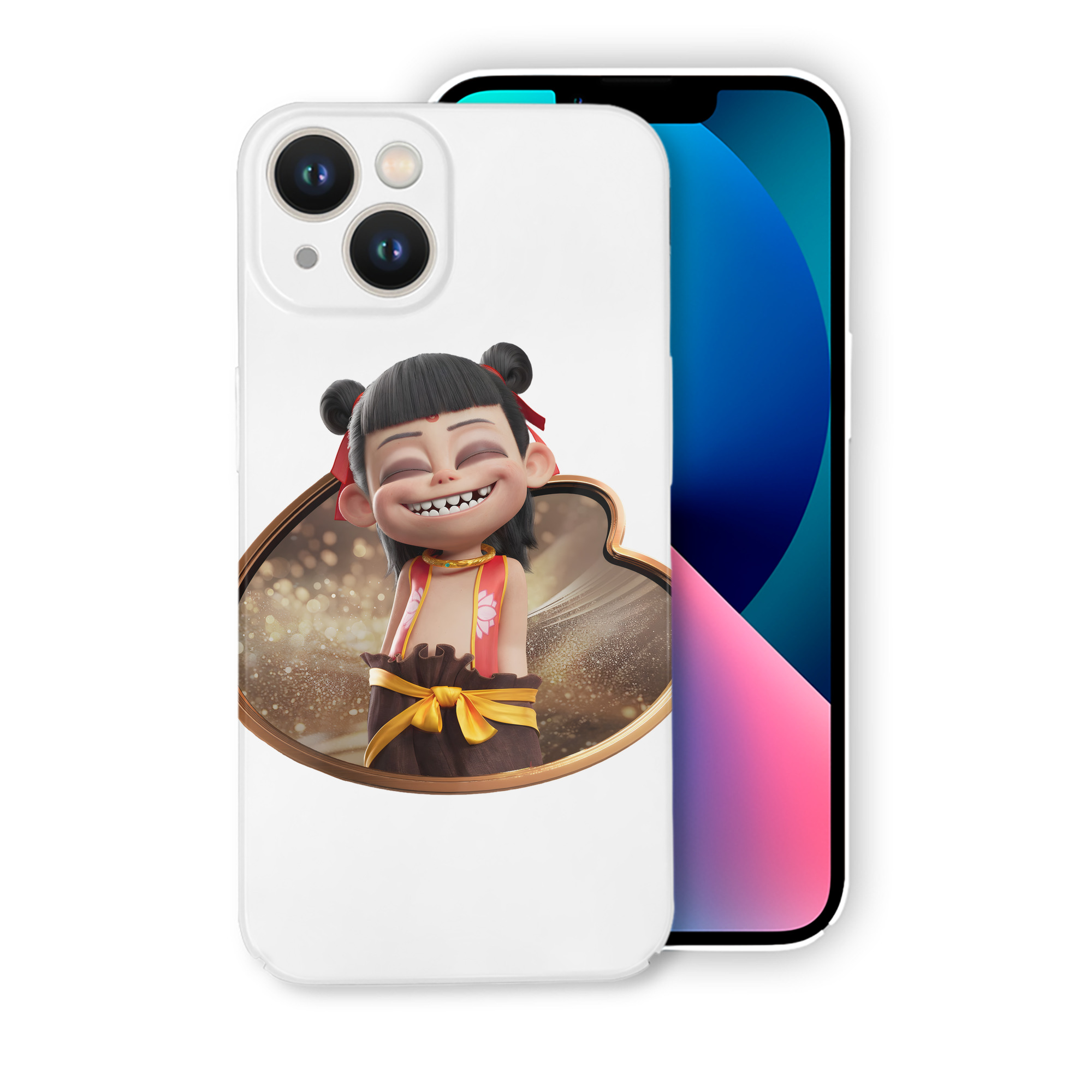 （画像用） Ne Zha 2 ナタ 魔童の大暴れ 【iPhone 14シリーズ対応】ハードケース