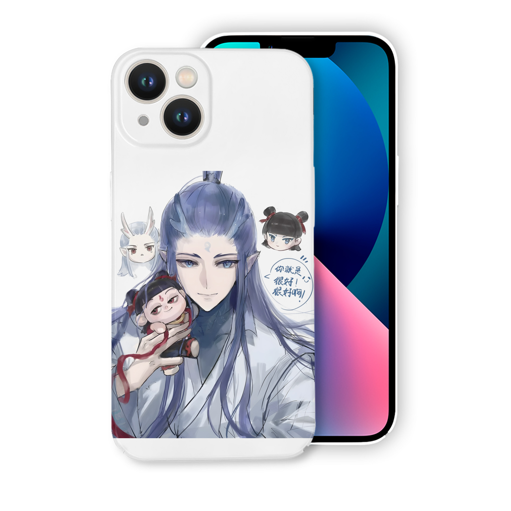 （画像用） Ne Zha 2 ナタ 魔童の大暴れ 【iPhone 14シリーズ対応】ハードケース