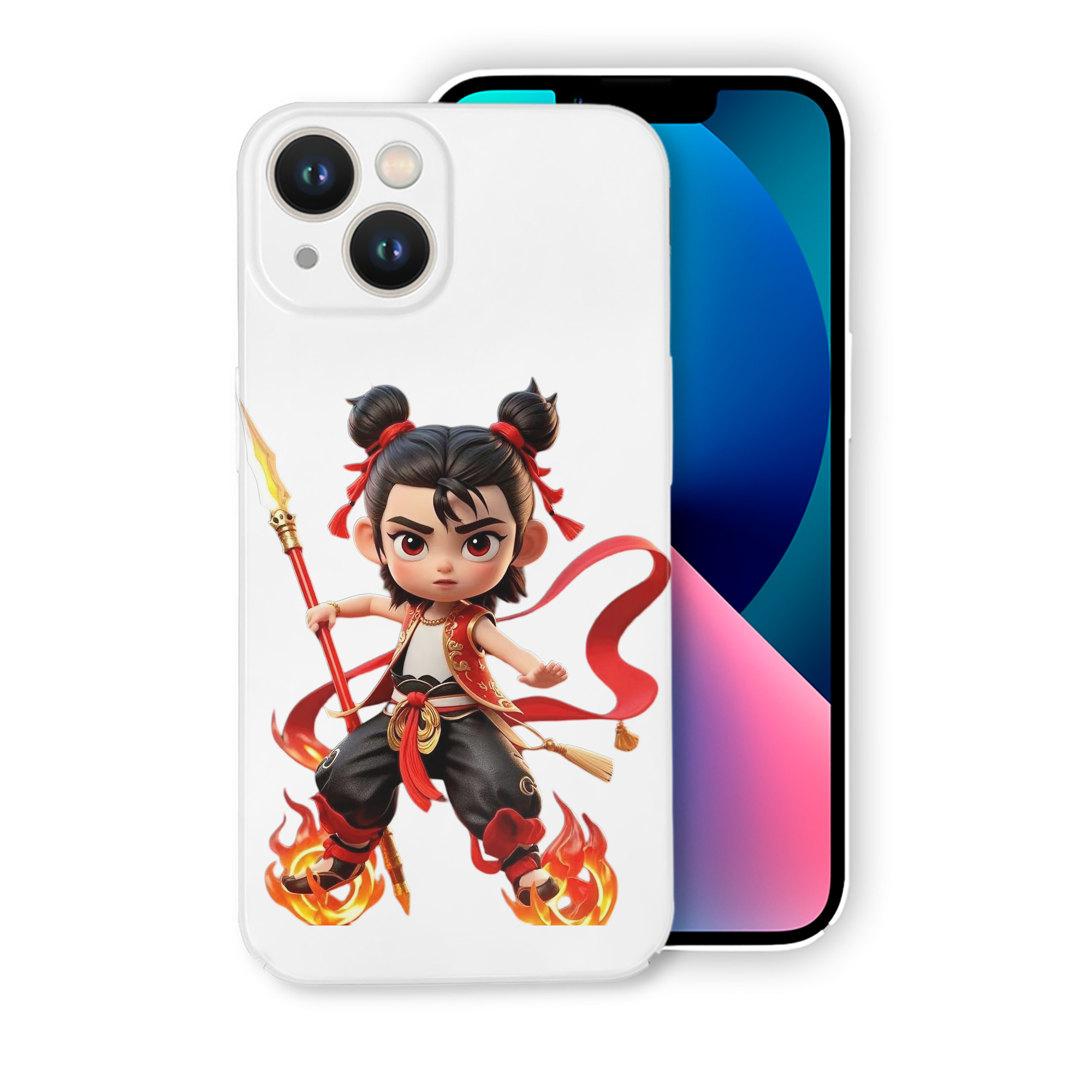 （画像用） Ne Zha 2 ナタ 魔童の大暴れ 【iPhone 14シリーズ対応】ハードケース