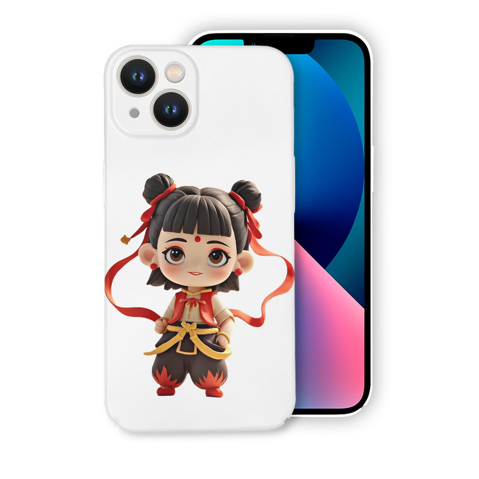 （画像用） Ne Zha 2 ナタ 魔童の大暴れ 【iPhone 14シリーズ対応】ハードケース